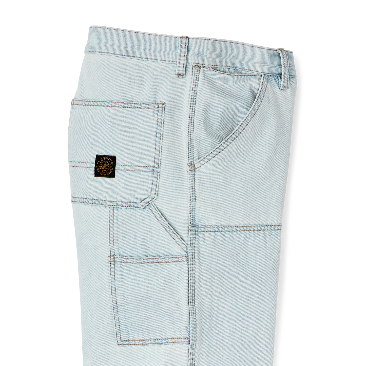 Alternate view of the Filson Women's 9-oz. Work Jeans - Sun Bleach