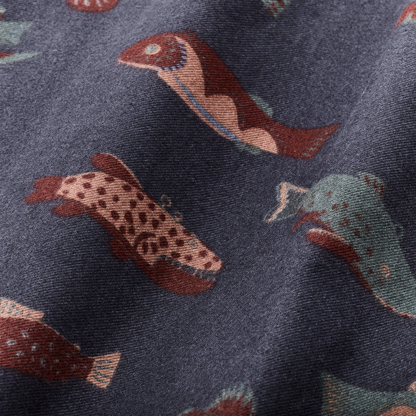 Alternate view of the Filson Alaskan Guide Shirt - Fish Decoy Navy