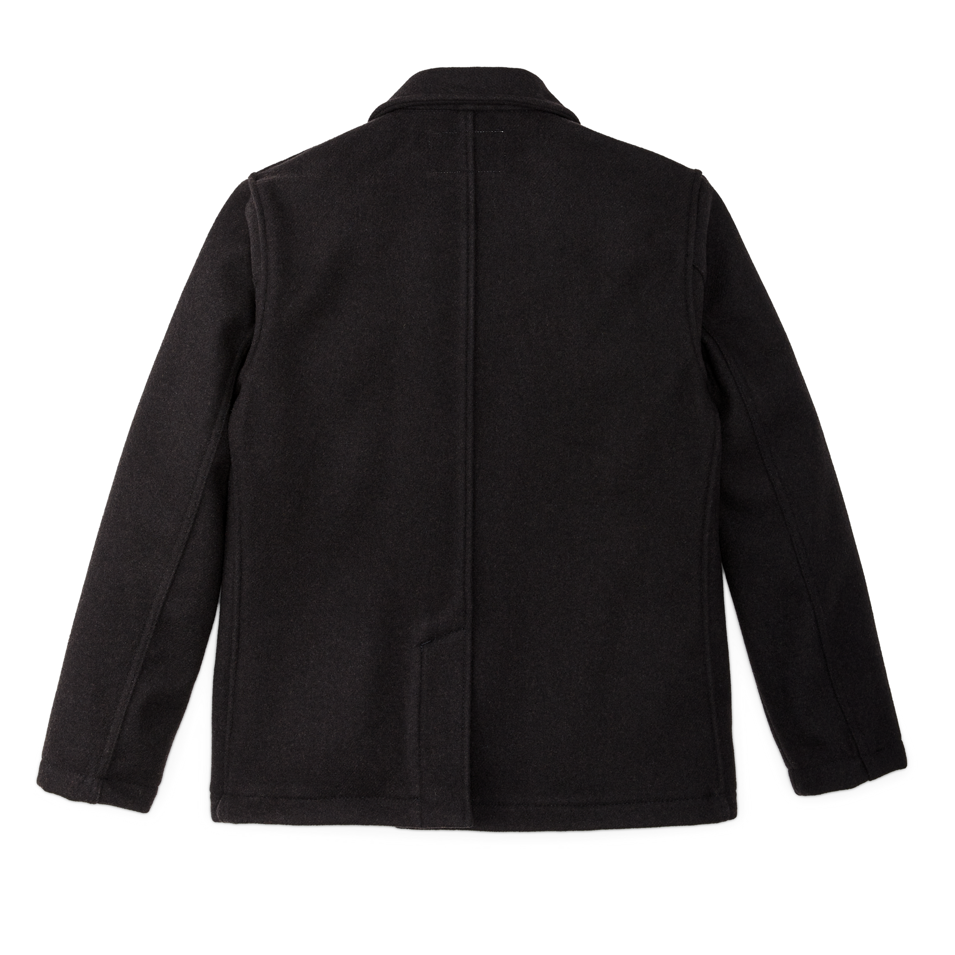 Alternate view of the Filson Mackinaw Wool Blazer - Brown Black Twill