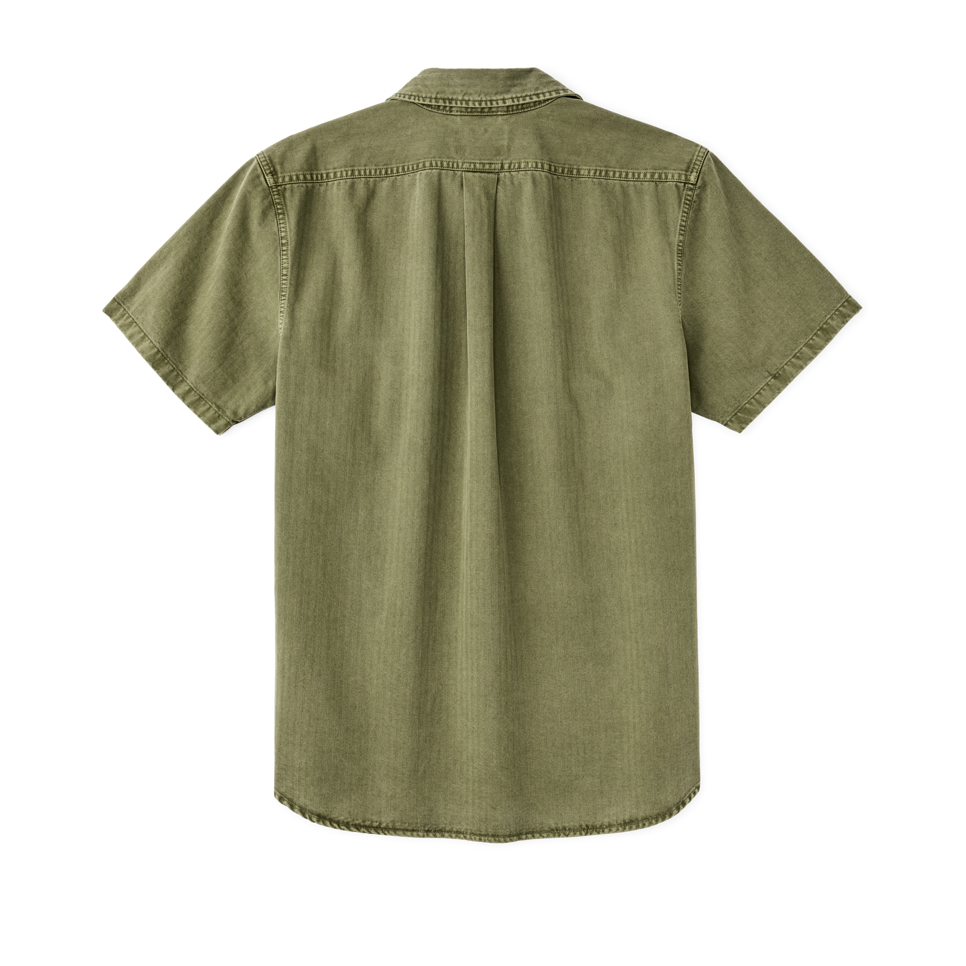 Alternate view of the Filson Short Sleeve Mechanic Shirt - Moss