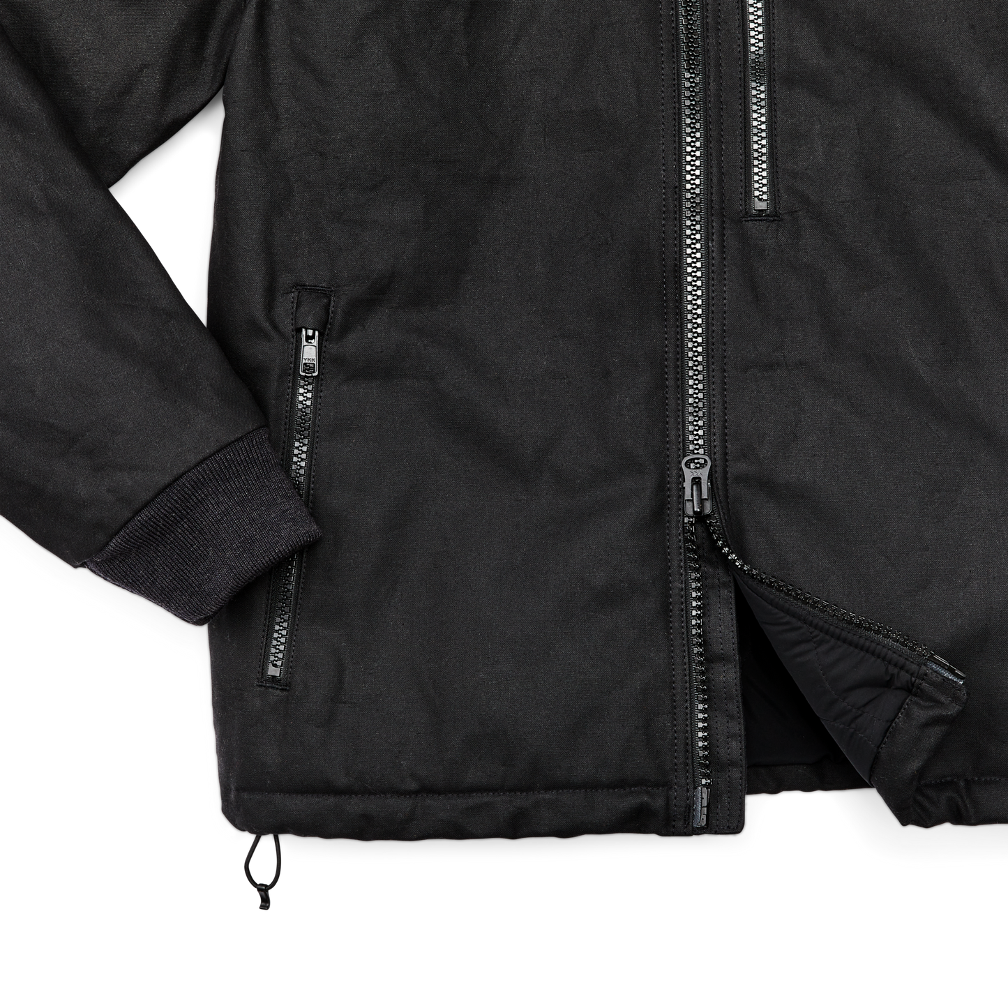 Alternate view of the Filson Tin Cloth Primaloft¬Æ Jacket - Black