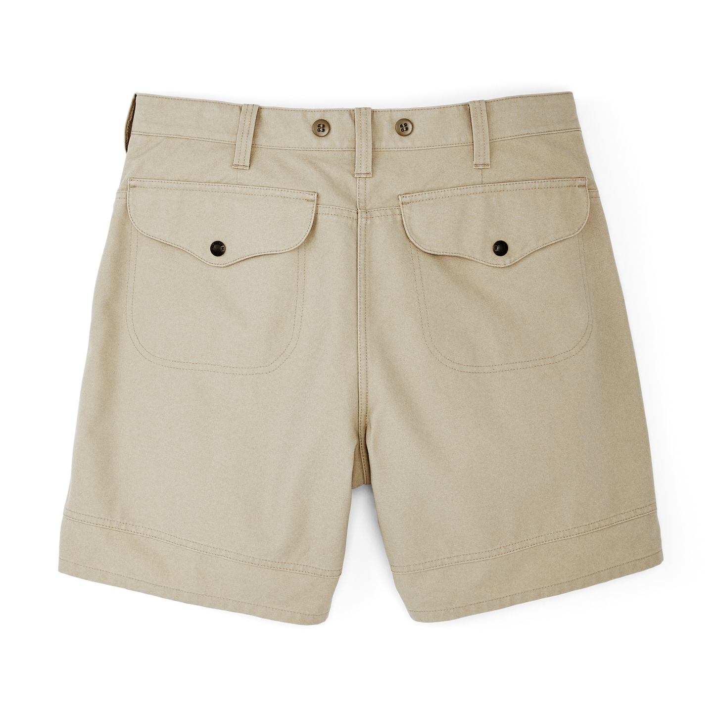 Alternate view of the Filson Dry Tin Cloth Shorts  - Surplus Tan