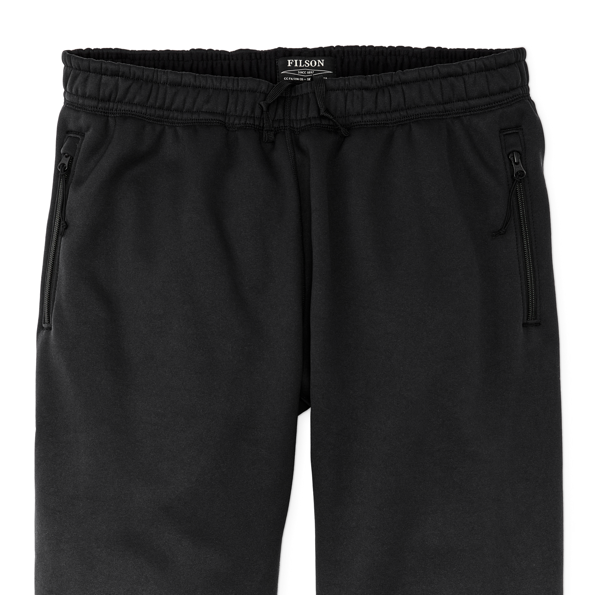 Alternate view of the Filson Granite Spire Fleece Pant  - Black