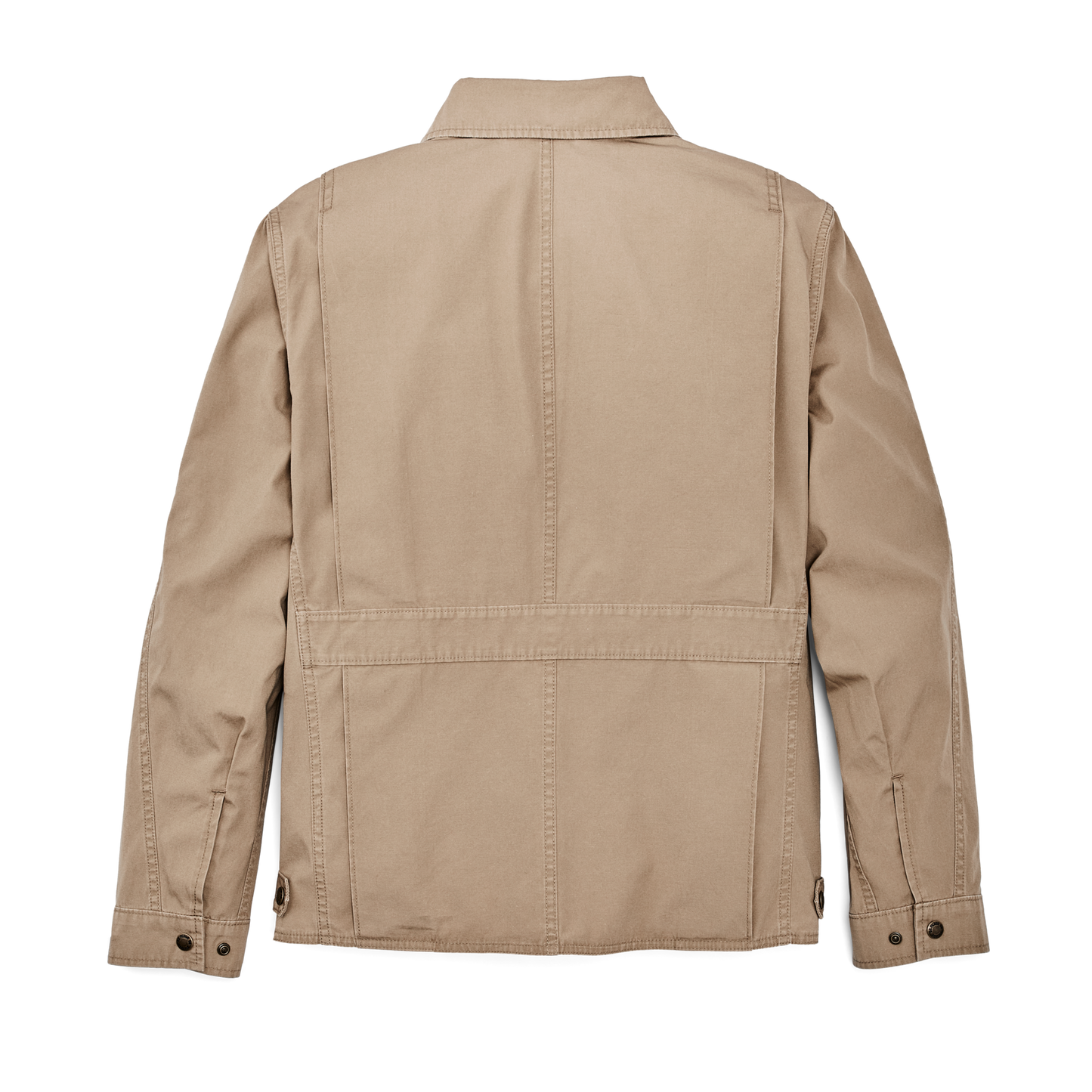 Alternate view of the Filson Safari Cloth Jacket - Safari Khaki