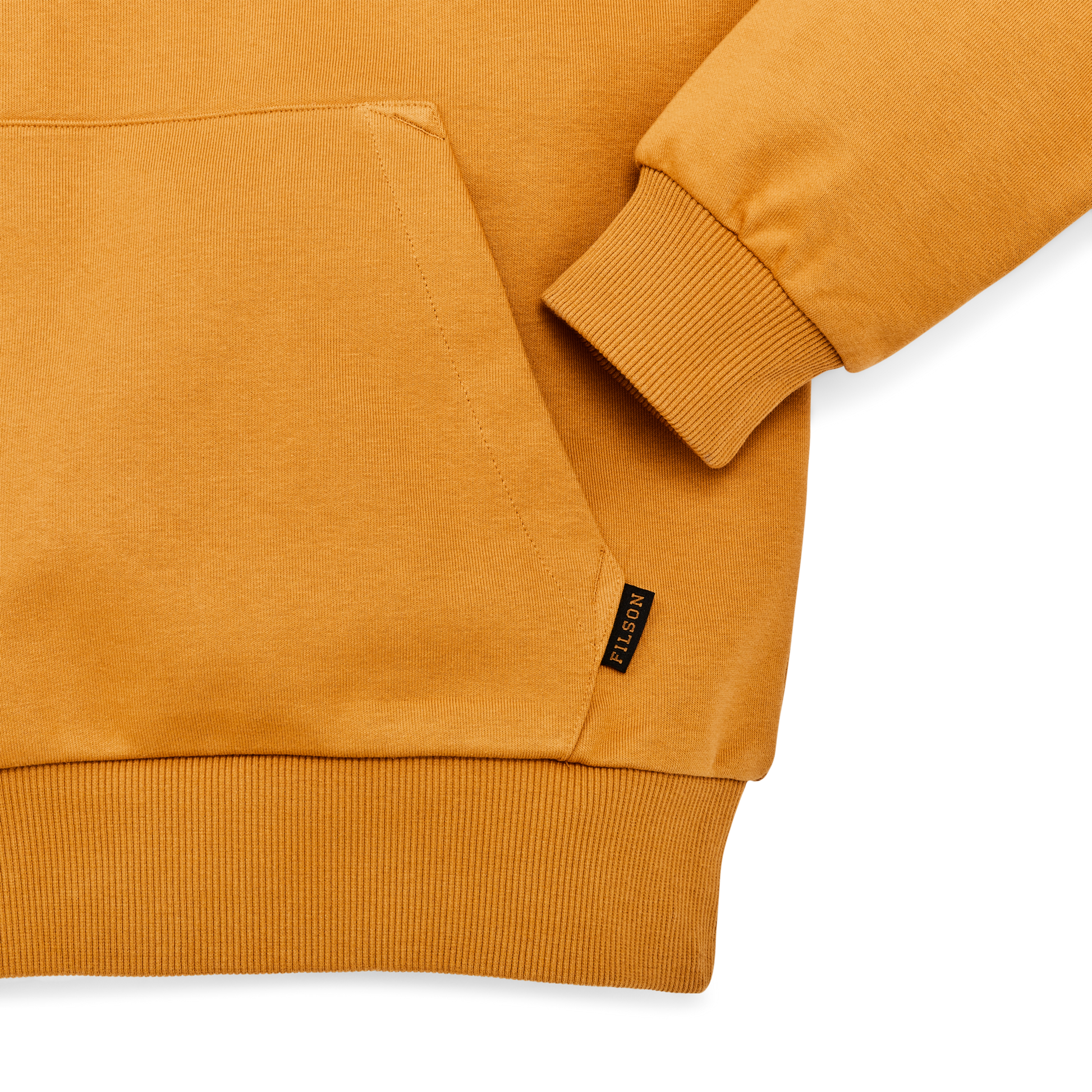 Alternate view of the Filson Prospector Hoodie - Harvest Gold