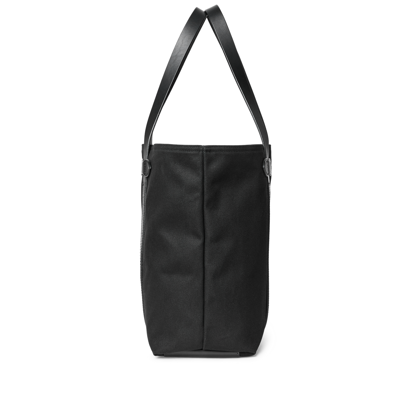 Alternate view of the Filson Rugged Twill Large Open Tote Bag - Black