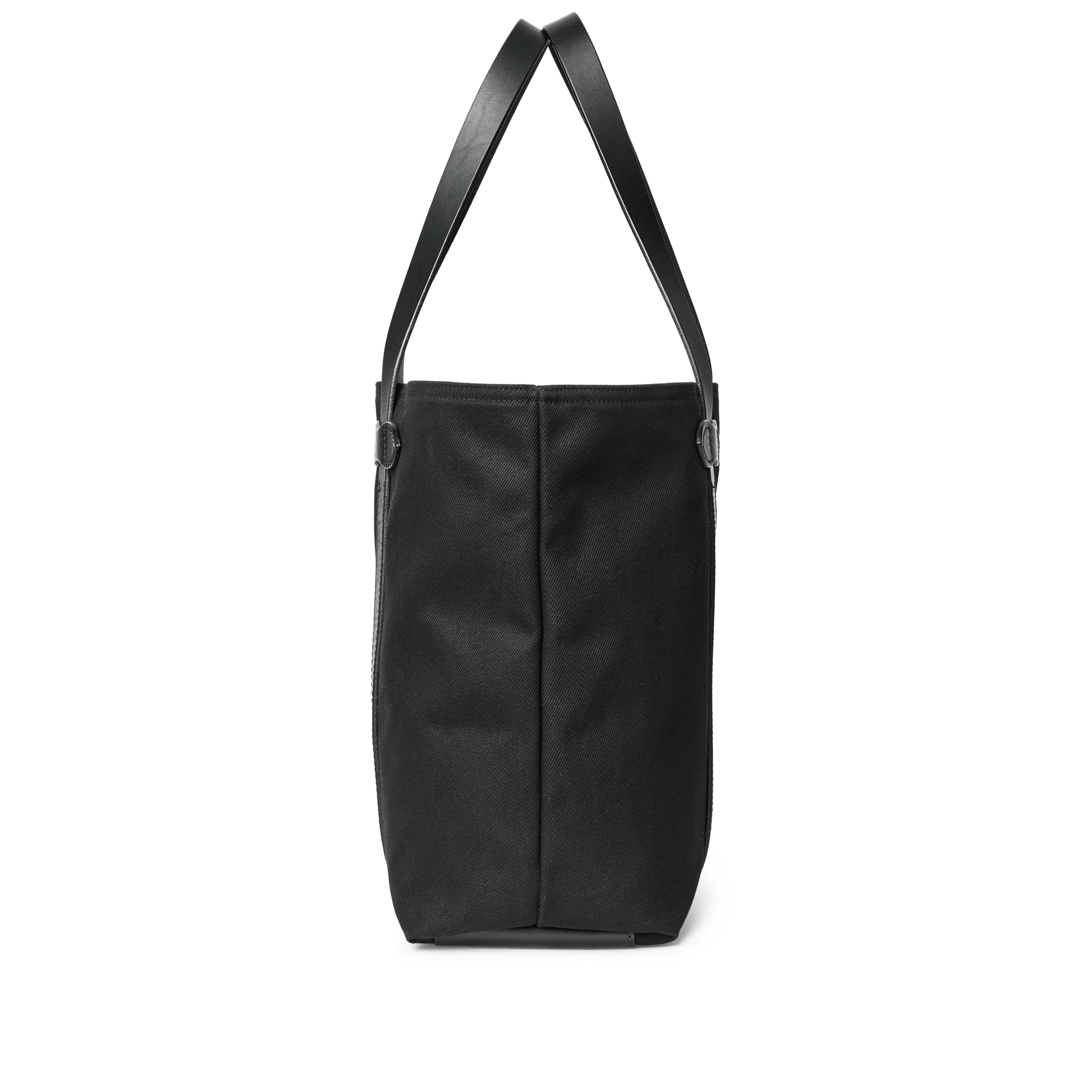 Alternate view of the Filson Rugged Twill Large Open Tote Bag - Black