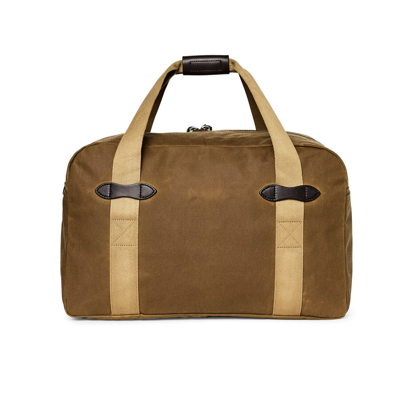 Alternate view of the Filson Medium Tin Cloth Duffle Bag - Dark Tan