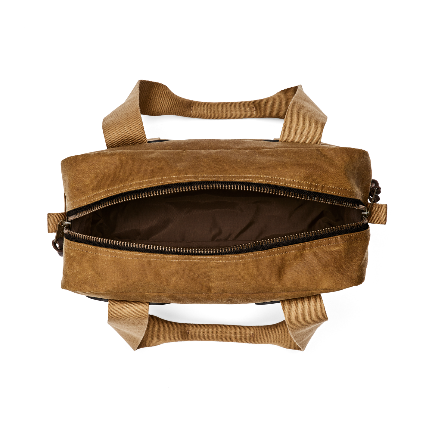 Alternate view of the Filson Tin Cloth Zipper Tote Bag - Dark Tan