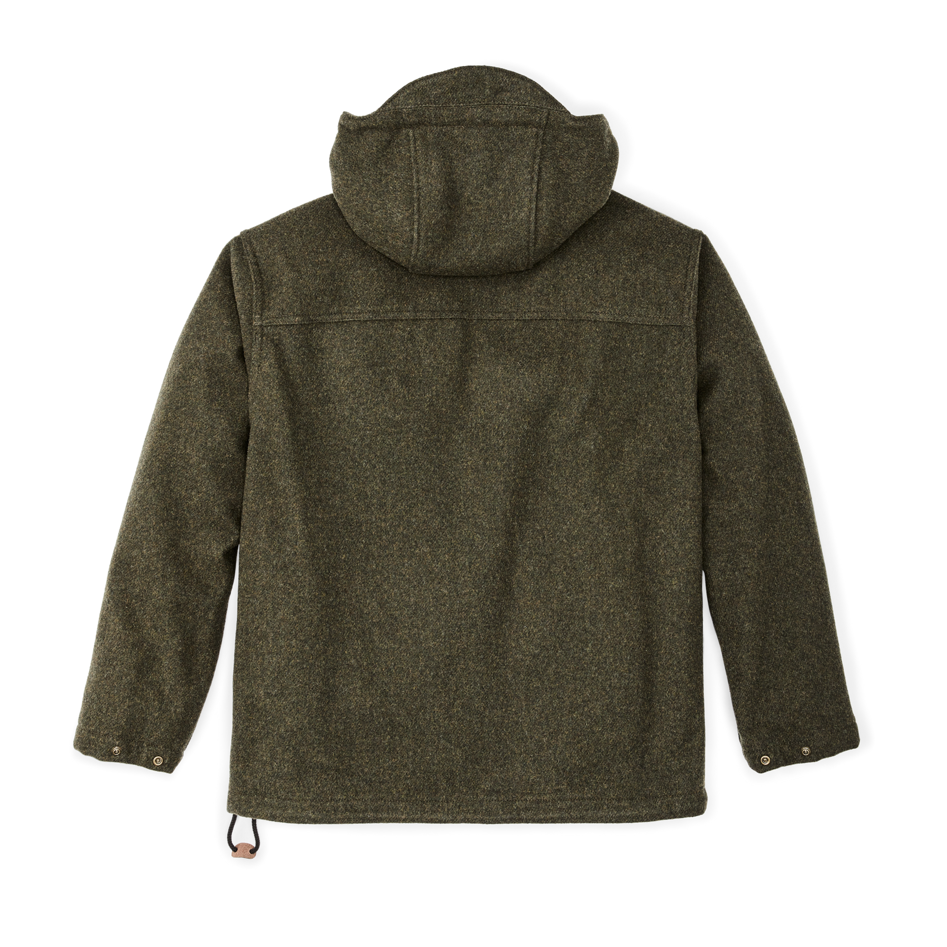 Alternate view of the Filson Mackinaw Wool Anorak - Forest Green