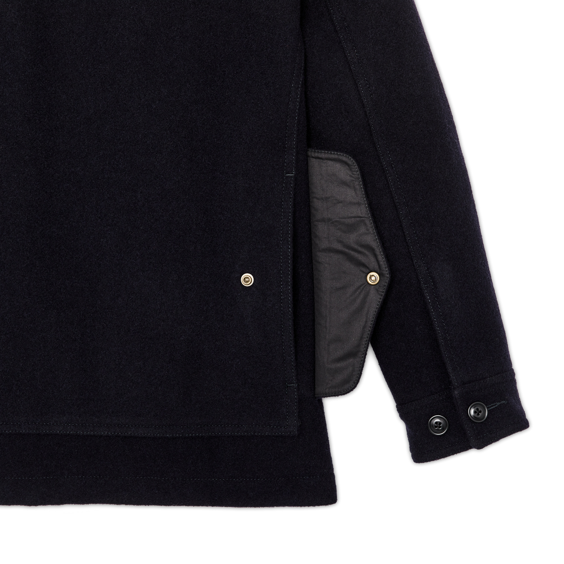 Alternate view of the Filson Women's Mackinaw Wool Cruiser Jacket - Navy