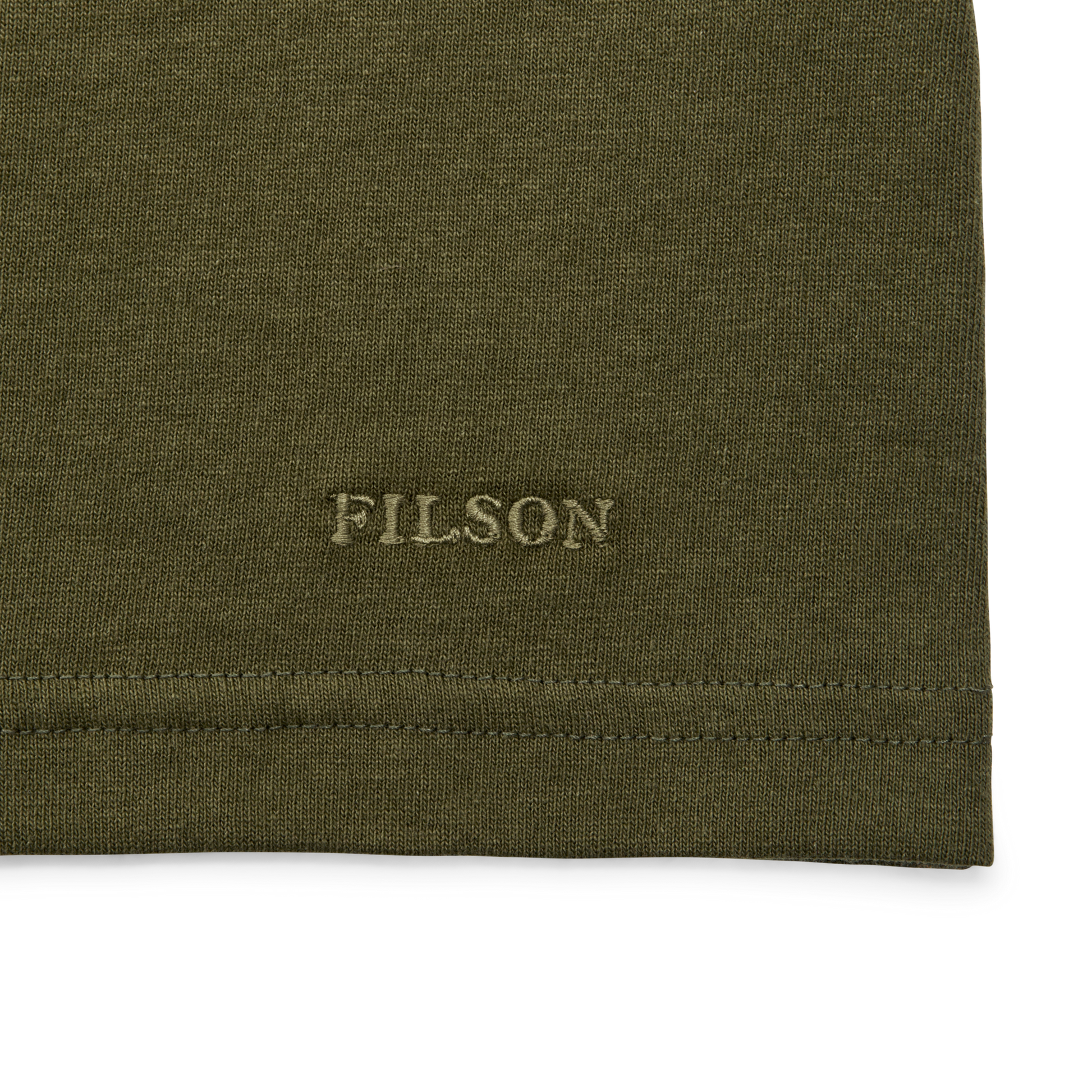 Alternate view of the Filson Pioneer Pocket T-shirt - Dark Olive