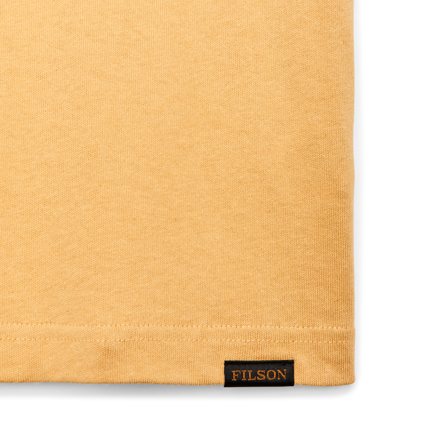 Alternate view of the Filson Frontier Pocket T-shirt - Dun Yellow