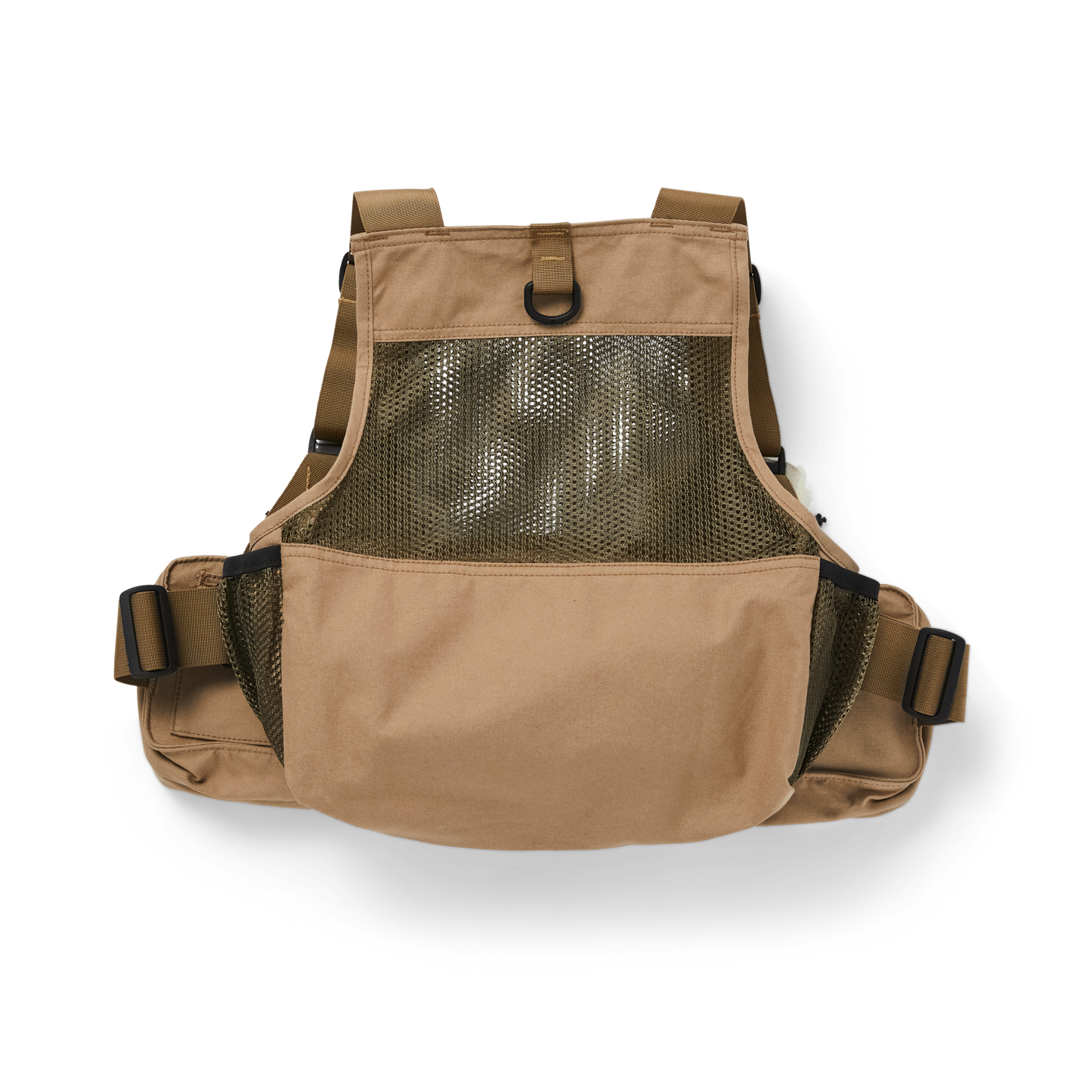 Alternate image of a Filson Mesh Fishing Strap Vest in Dark Tan