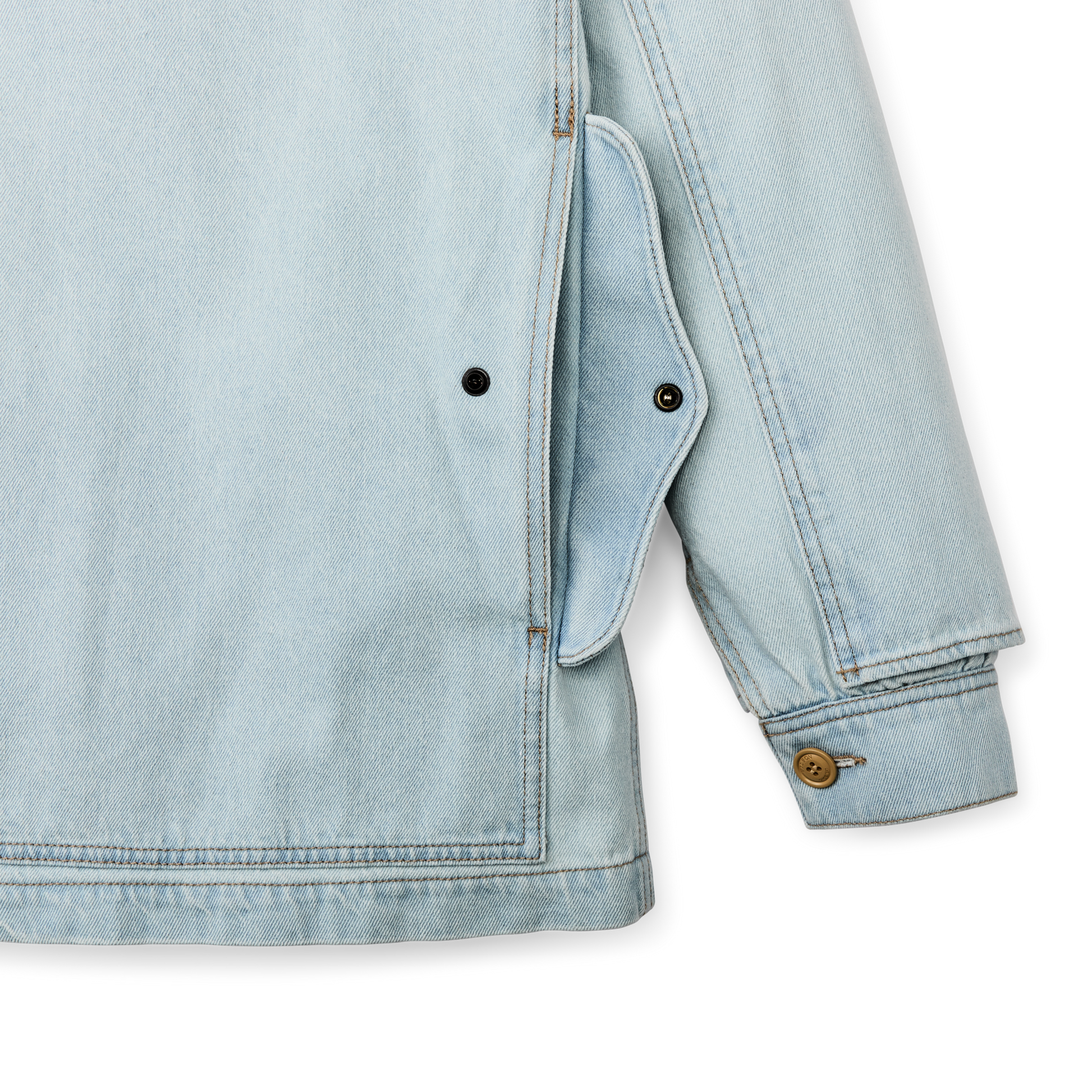 Alternate view of the Filson Women's 9-oz. Denim Cruiser - Sun Bleach