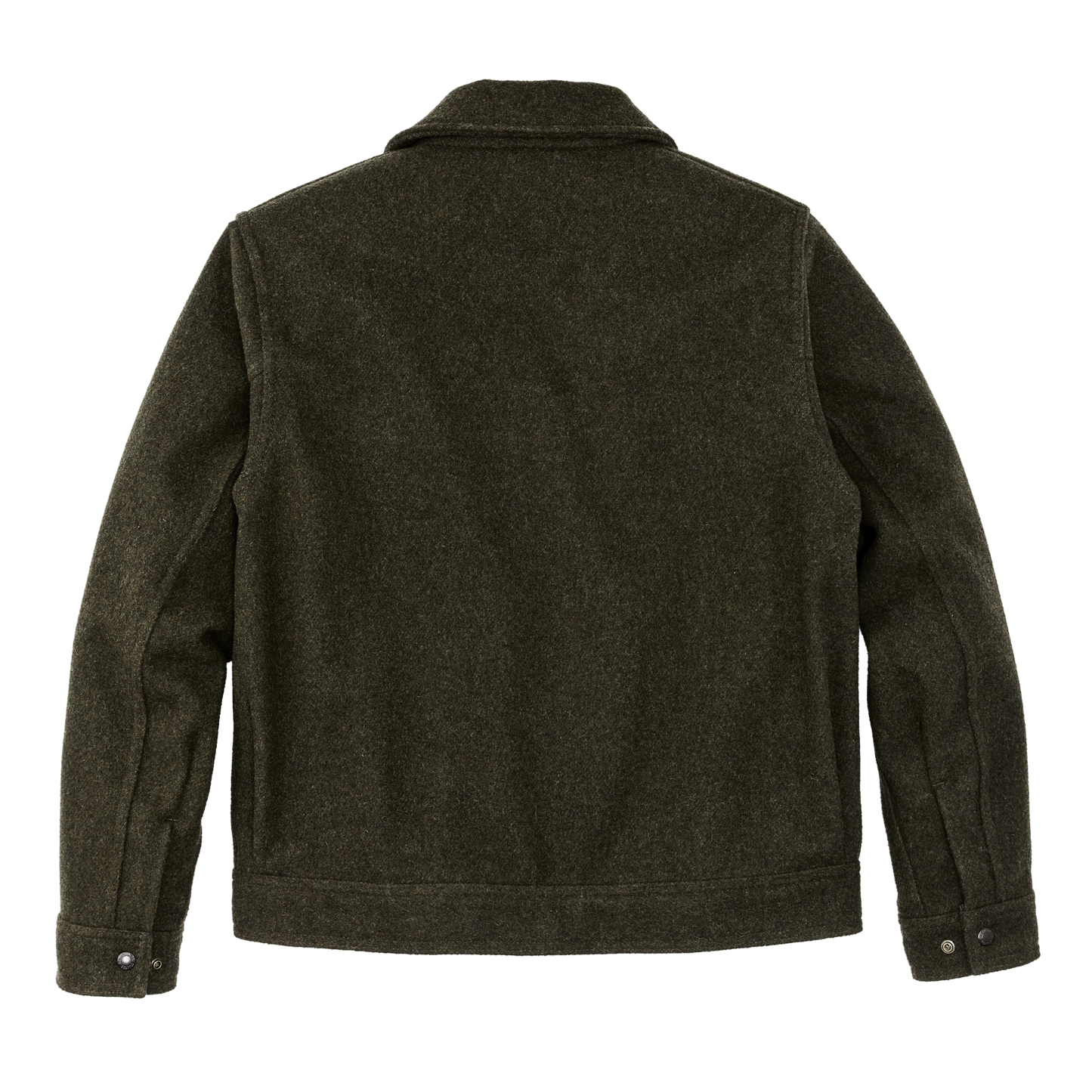 Alternate view of the Filson Mackinaw Wool Work Jacket - Forest Green