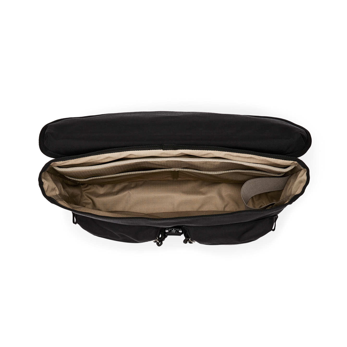 Alternate view of the Filson Surveyor Messenger Bag - Black