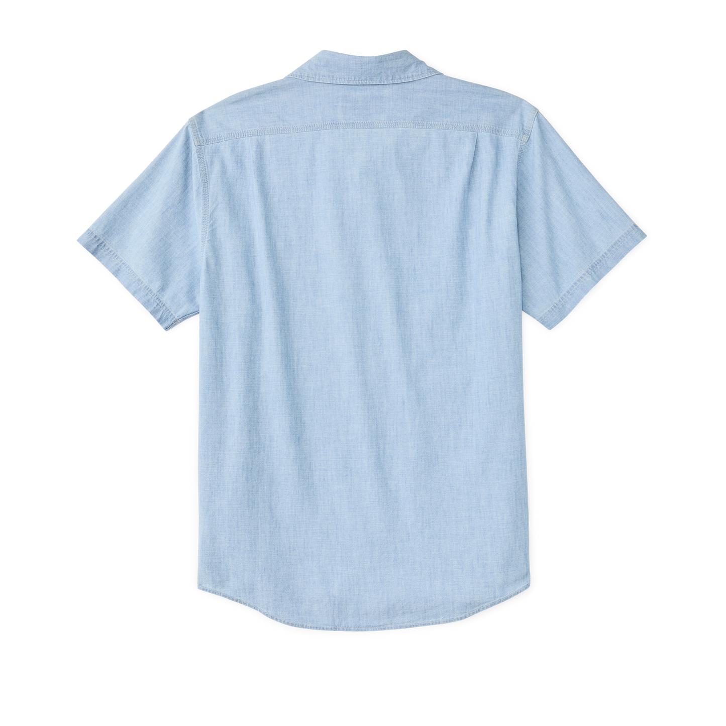 Alternate view of the Filson Short Sleeve Chambray Shirt  - Light Indigo Chambray