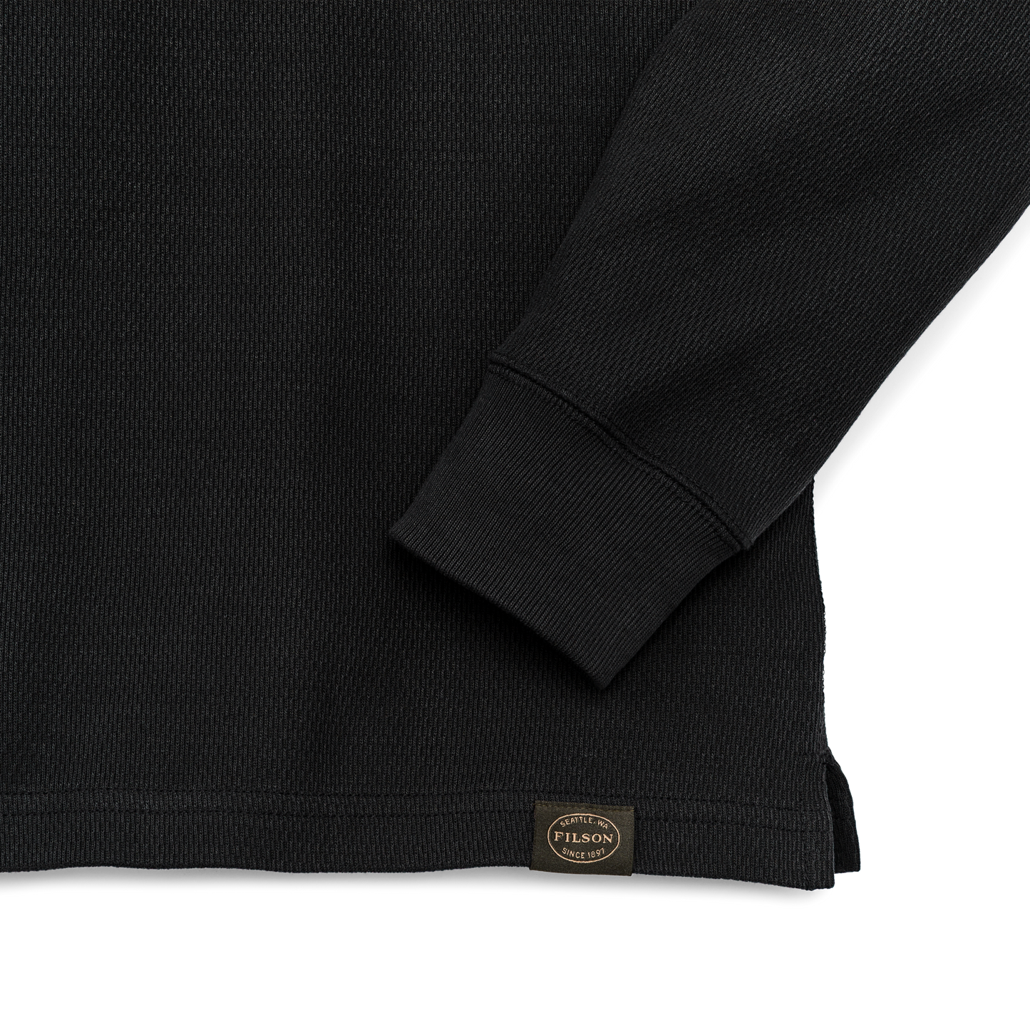 Alternate view of the Filson Waffle Knit Thermal Crewneck - Navy