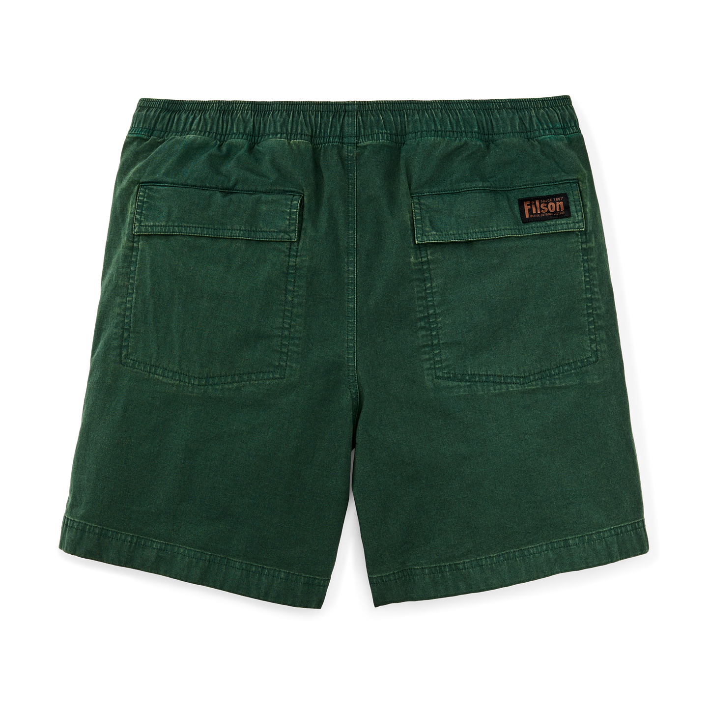 Alternate view of the Filson Granite Mountain Pull On Shorts - Pine Needle