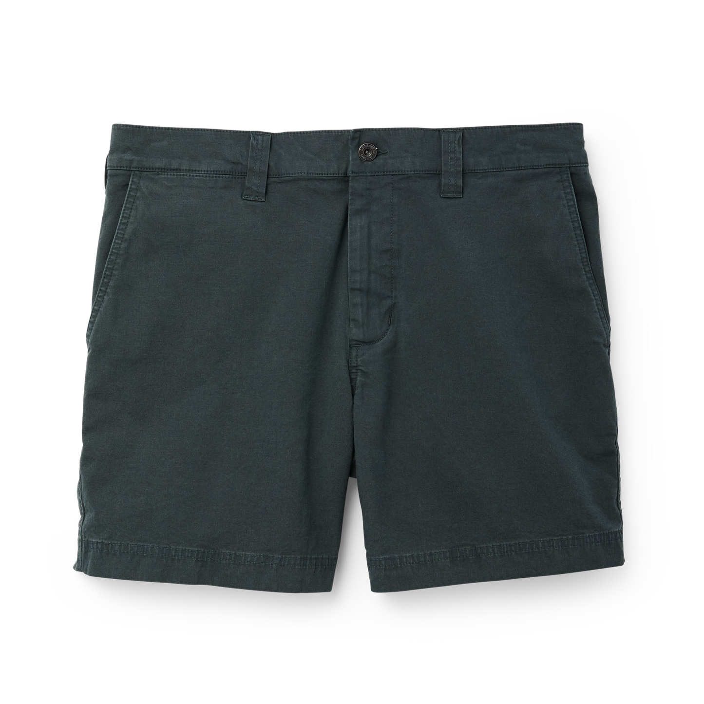 Front-facing image of the Filson Granite Mountain 6" Shorts - Dark Pine