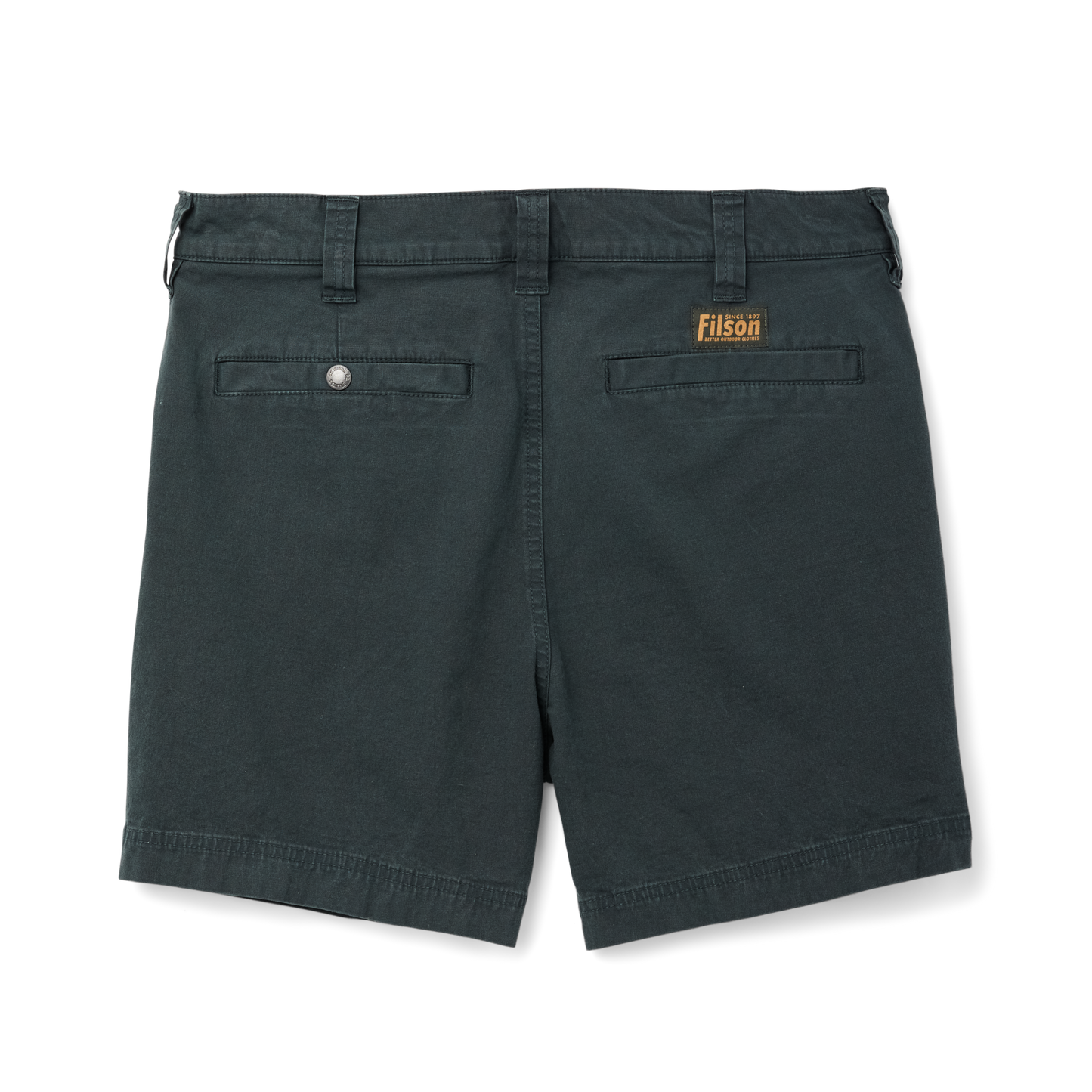 Alternate view of the Filson Granite Mountain 6" Shorts - Dark Pine