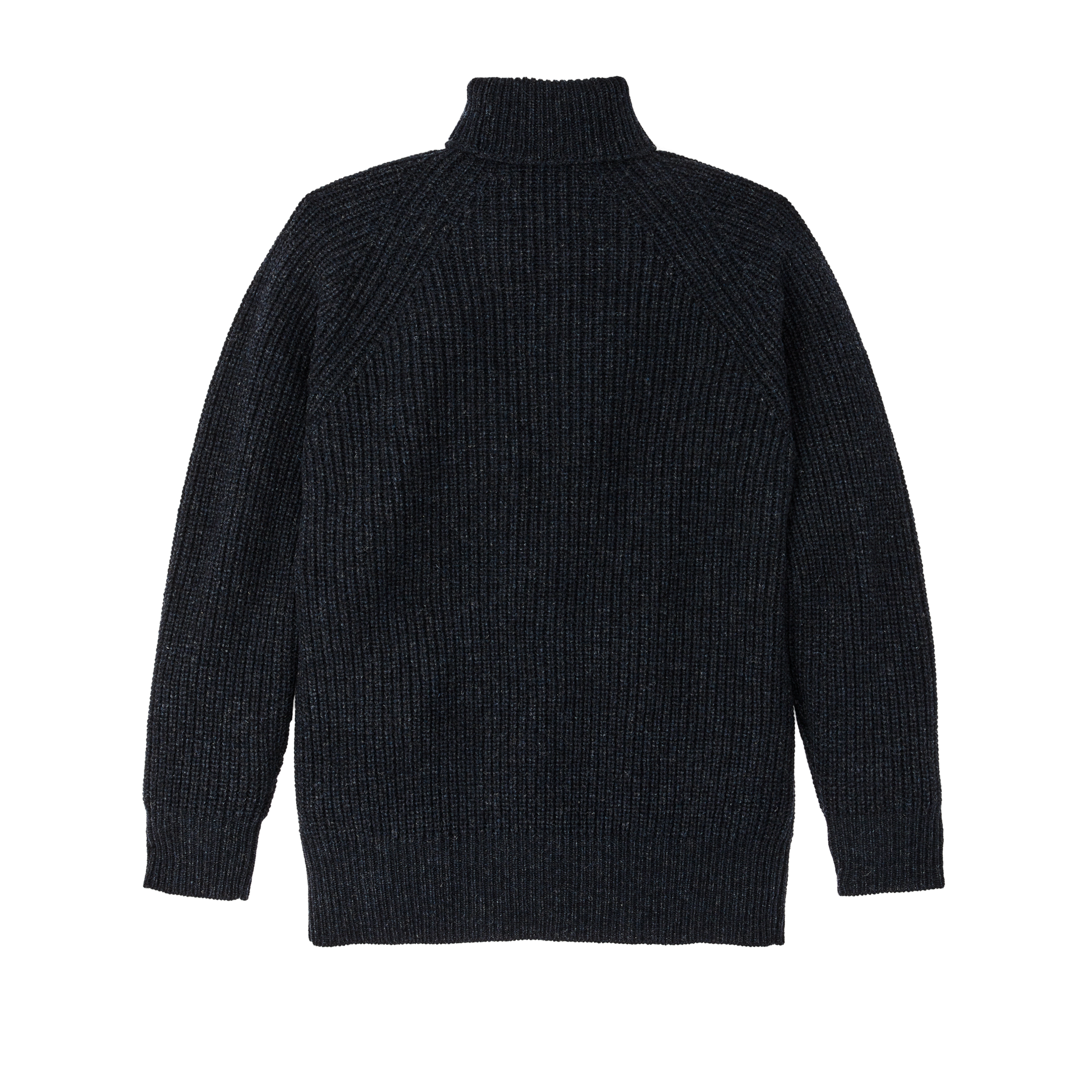 Alternate view of the Filson Bristol Roll Neck Sweater  - Dark Navy Heather