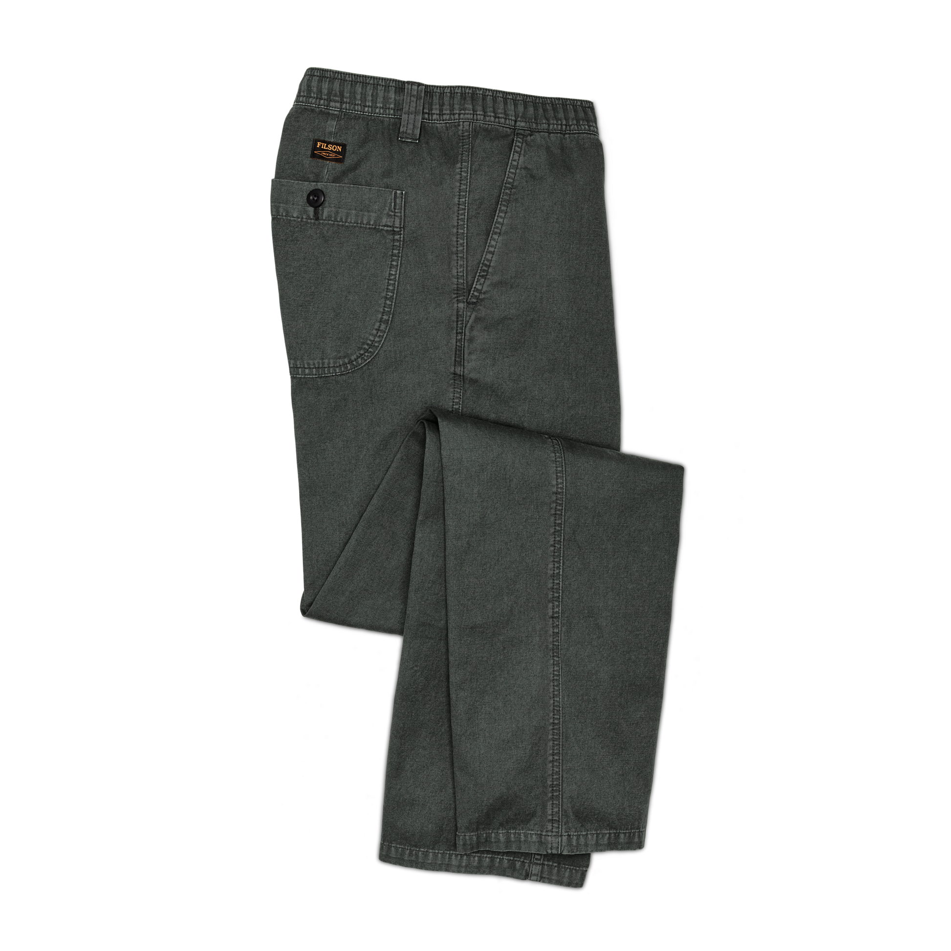 Alternate view of the Filson Oakville Canvas Pants - Gravel