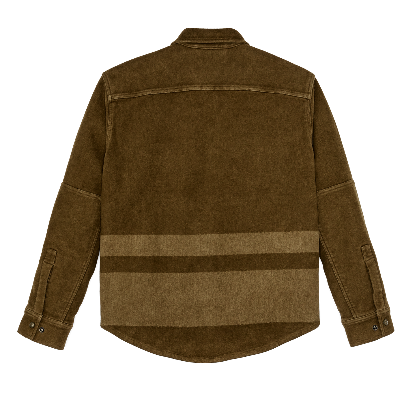 Alternate view of the Filson Beartooth Jac-shirt - Marsh Olive Blanket Stripe