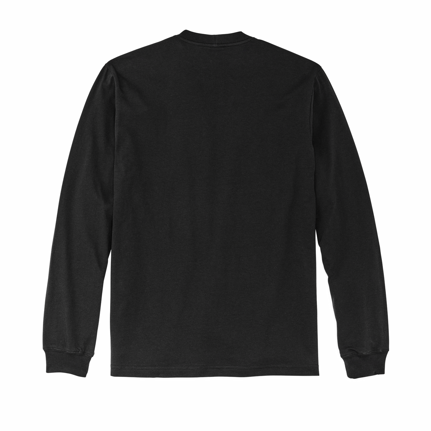 Alternate view of the Filson Long Sleeve Pioneer Pocket T-shirt - Black