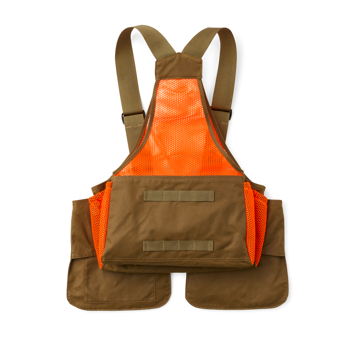 Alternate view of the Filson Mesh Game Bag - Dark Tan / Blaze Orange