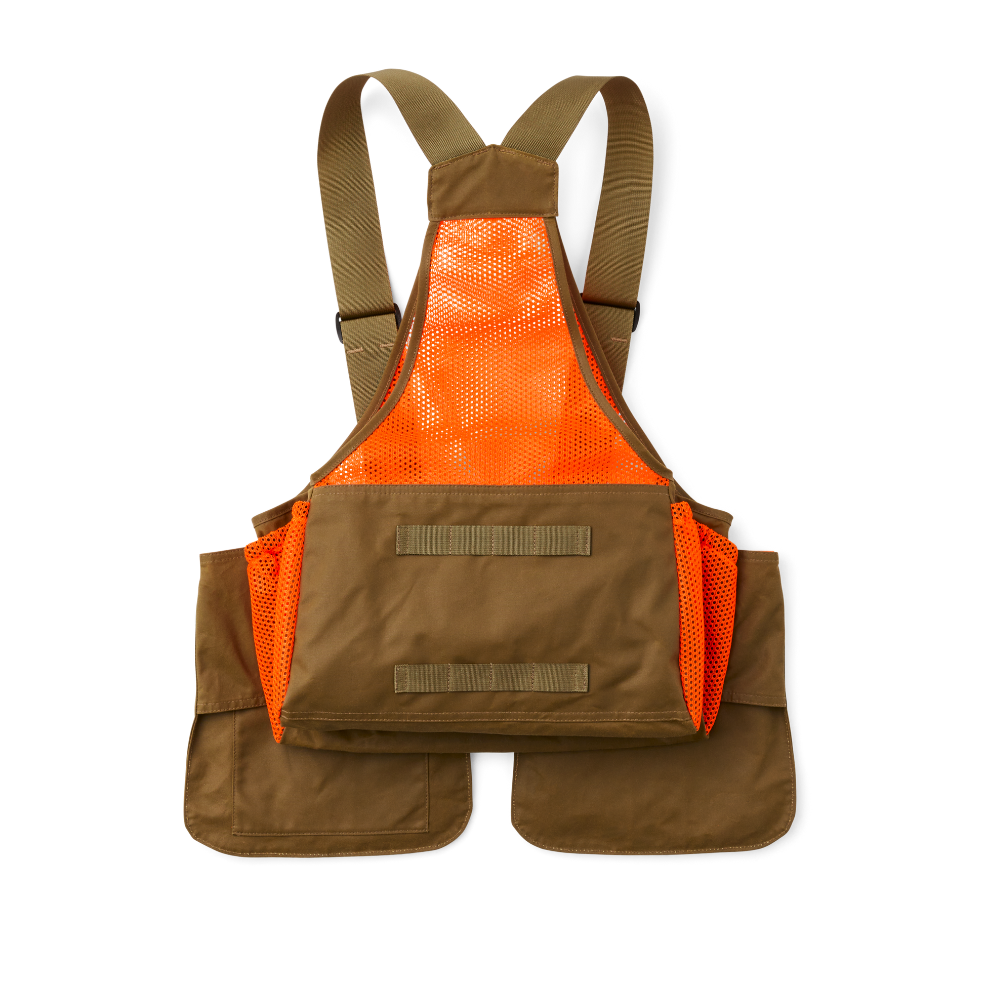 Alternate view of the Filson Mesh Game Bag - Dark Tan / Blaze Orange