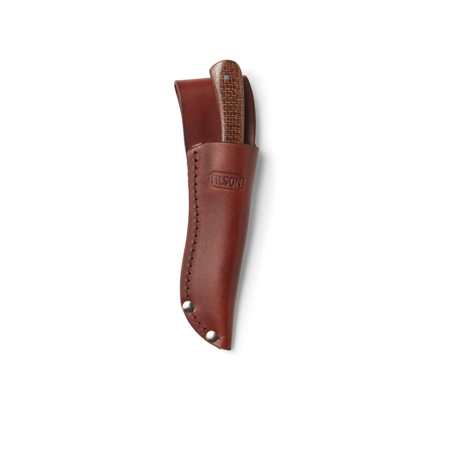 Alternate view of the Filson Bird & Trout Knife - Brown