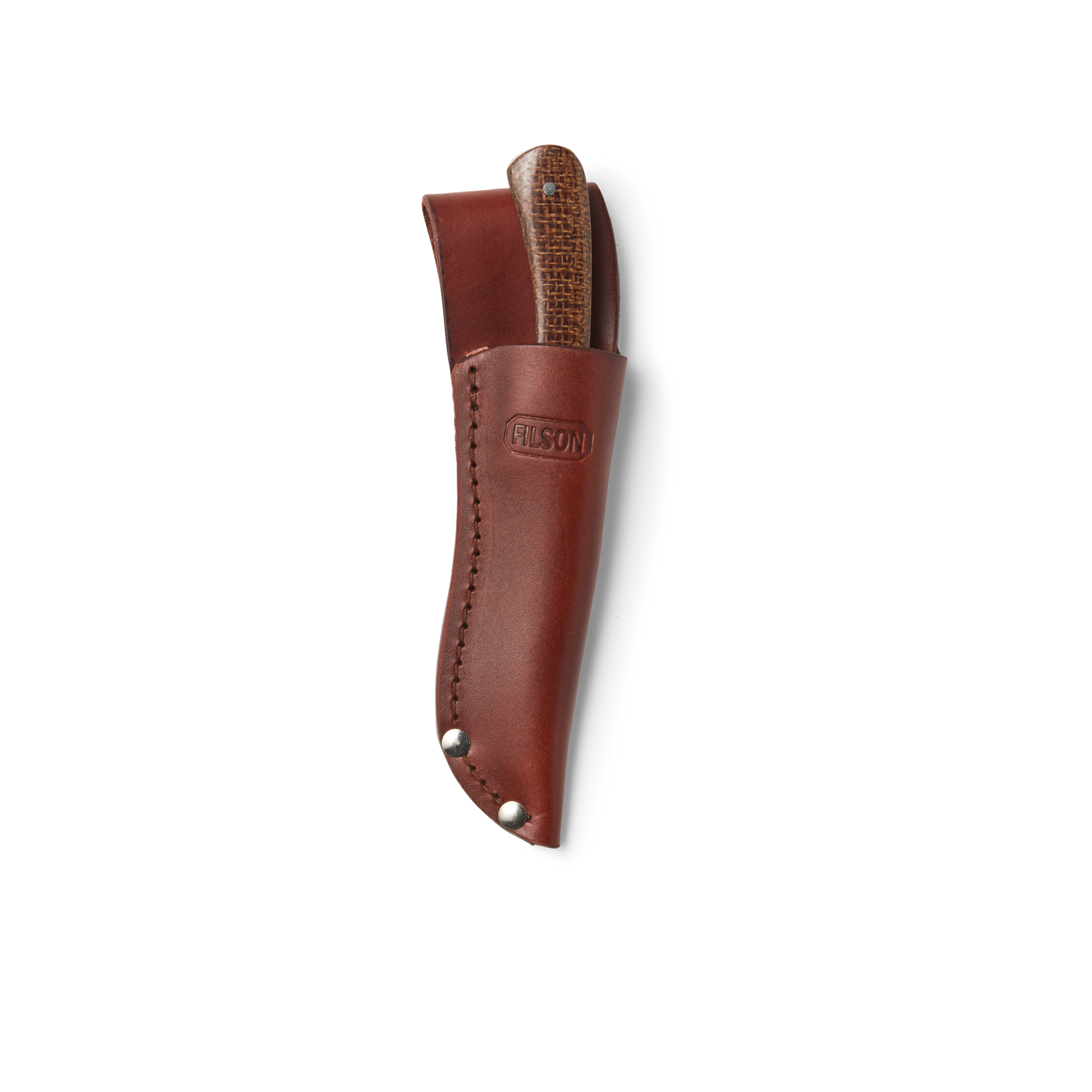 Alternate view of the Filson Bird & Trout Knife - Brown