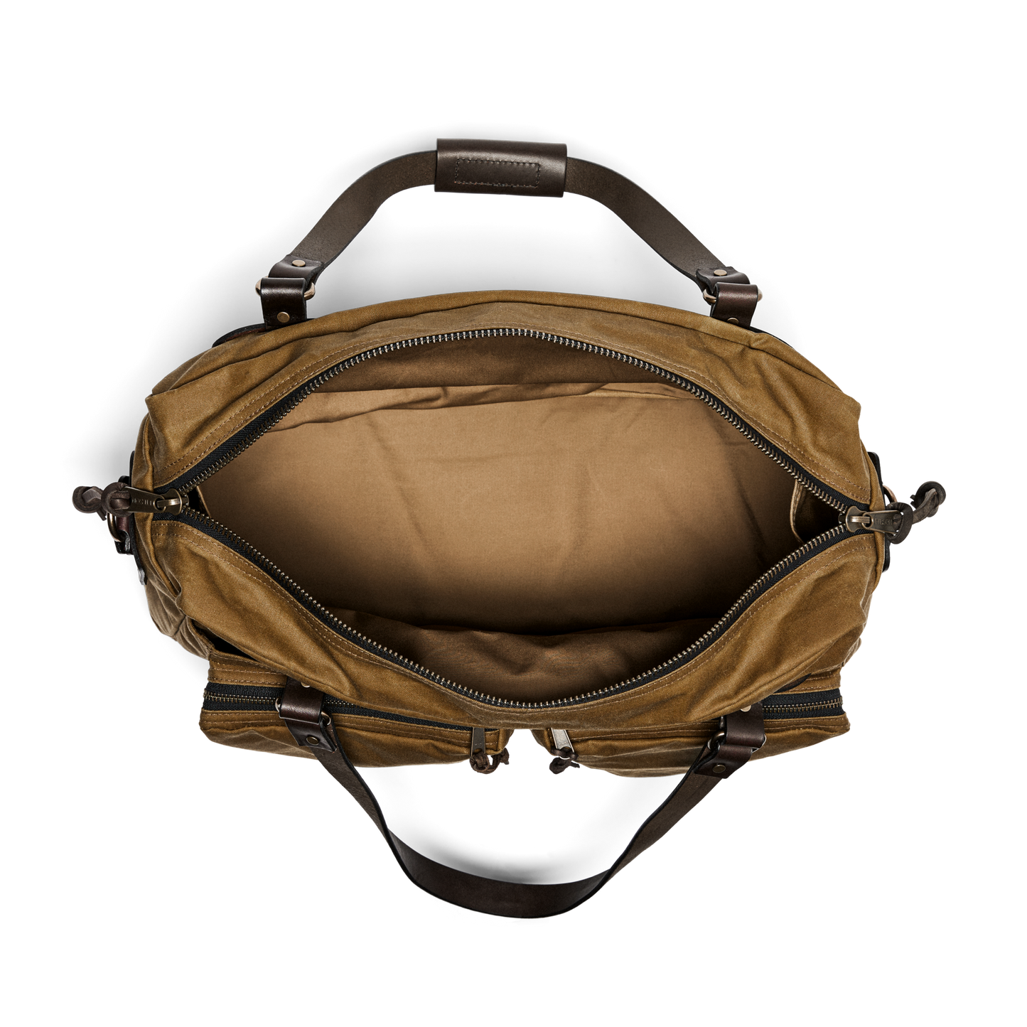 Alternate view of the Filson 48 Hour Tin Cloth Duffle Bag - Dark Tan