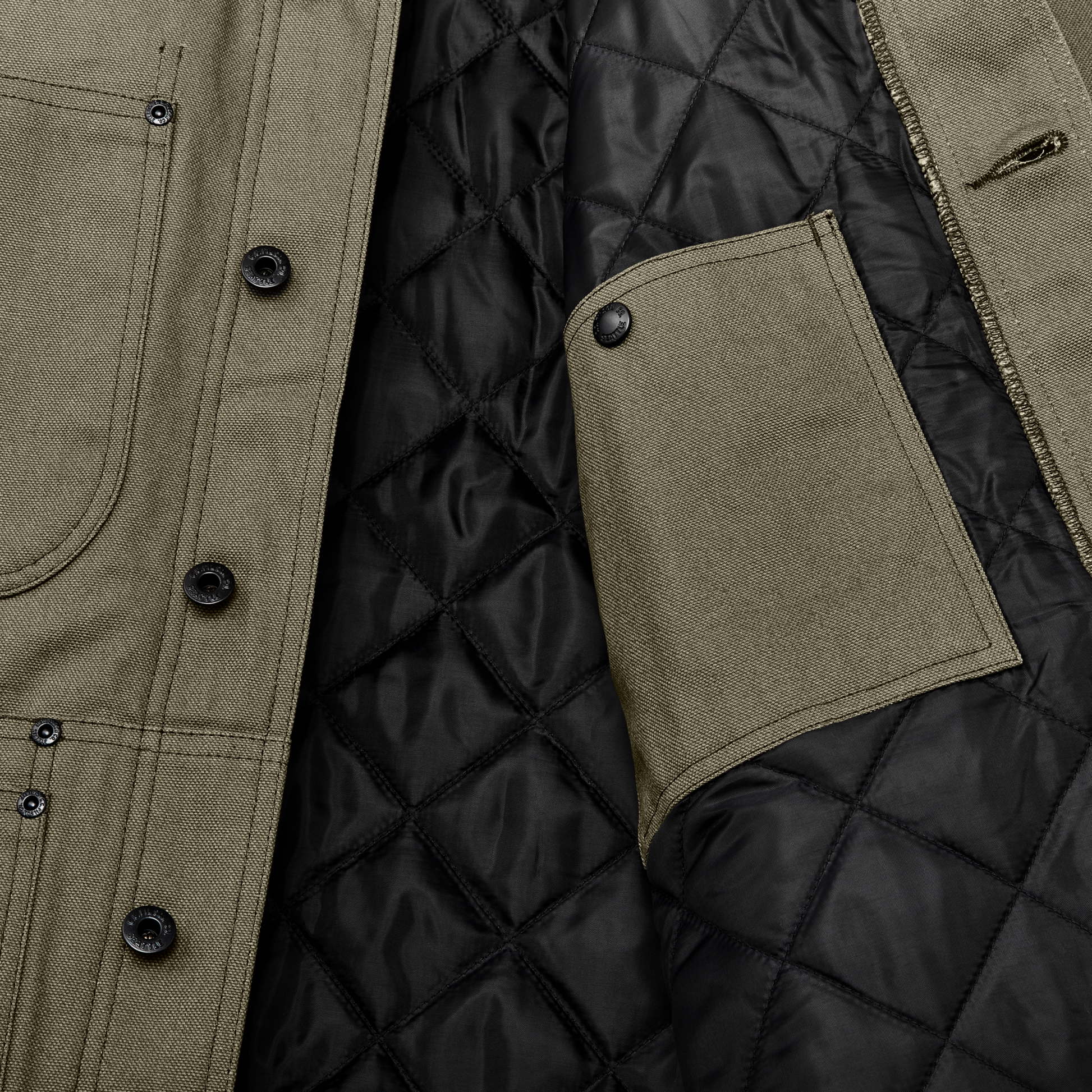 Alternate view of the Filson Worksmith Insulated Jacket - Tarmac