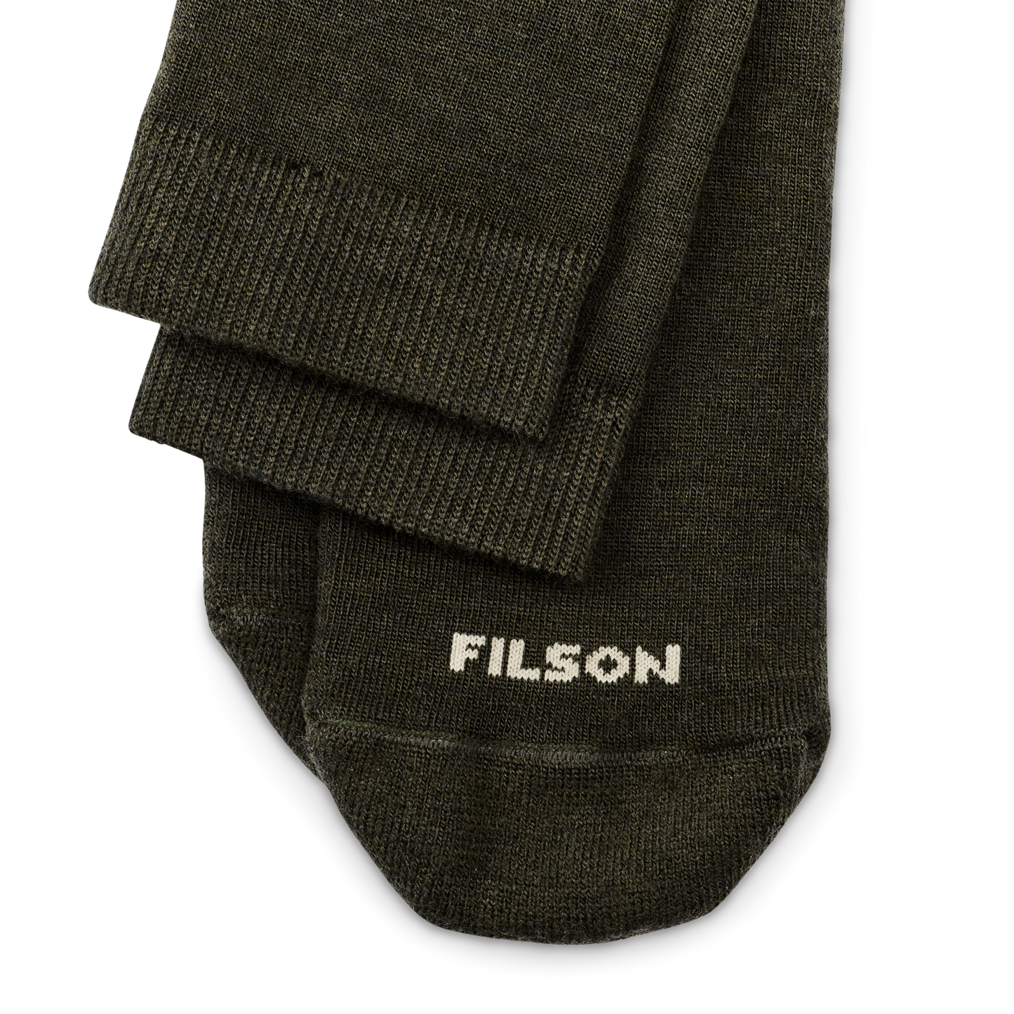 Alternate view of the Filson Everyday Crew Socks - Green