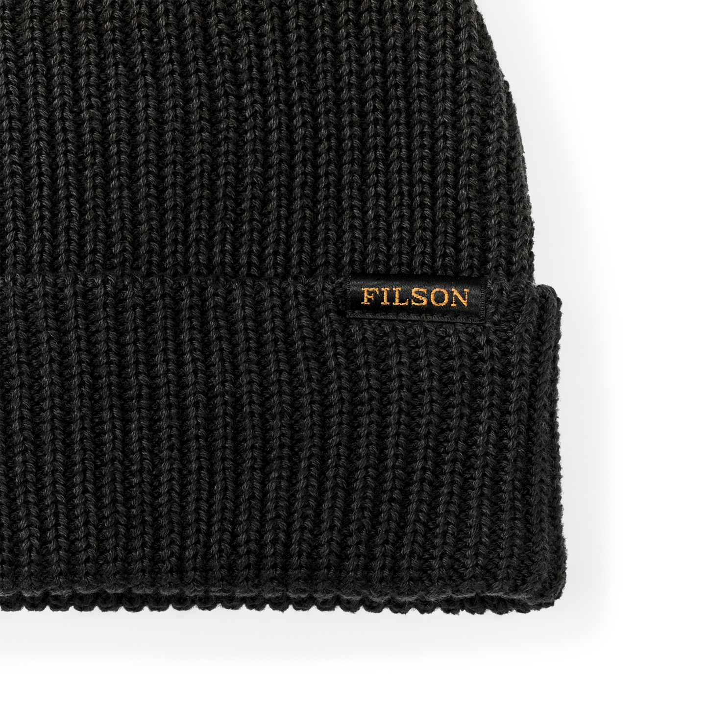 Alternate view of the Filson Cotton Watch Cap - Faded Black