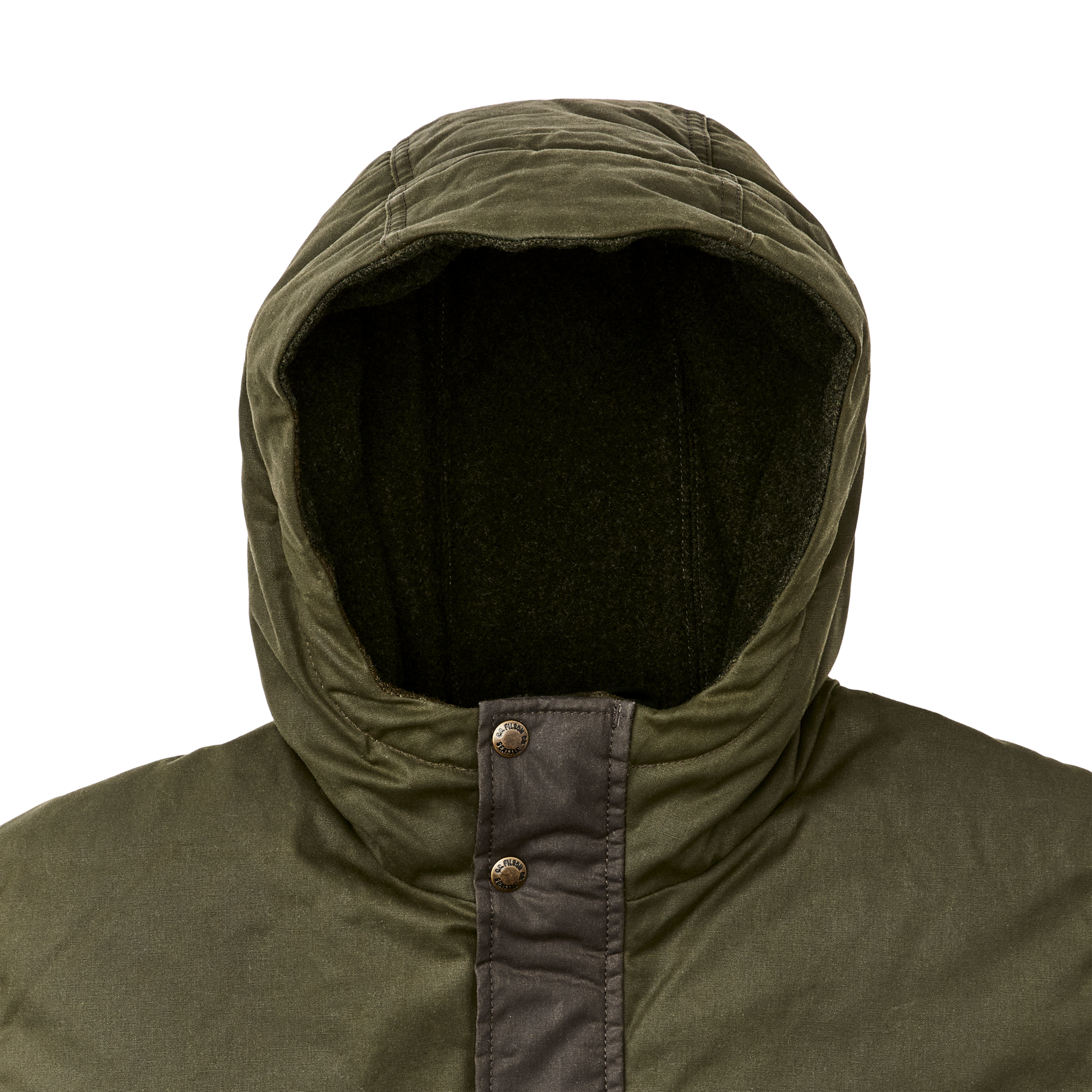 Alternate view of the Filson Down Cruiser Parka - Otter Green