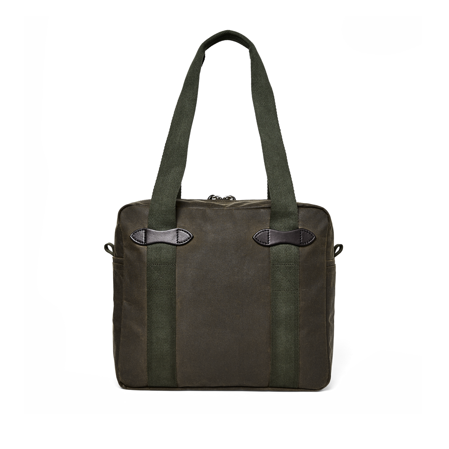 Alternate view of the Filson Tin Cloth Zipper Tote Bag - Otter Green