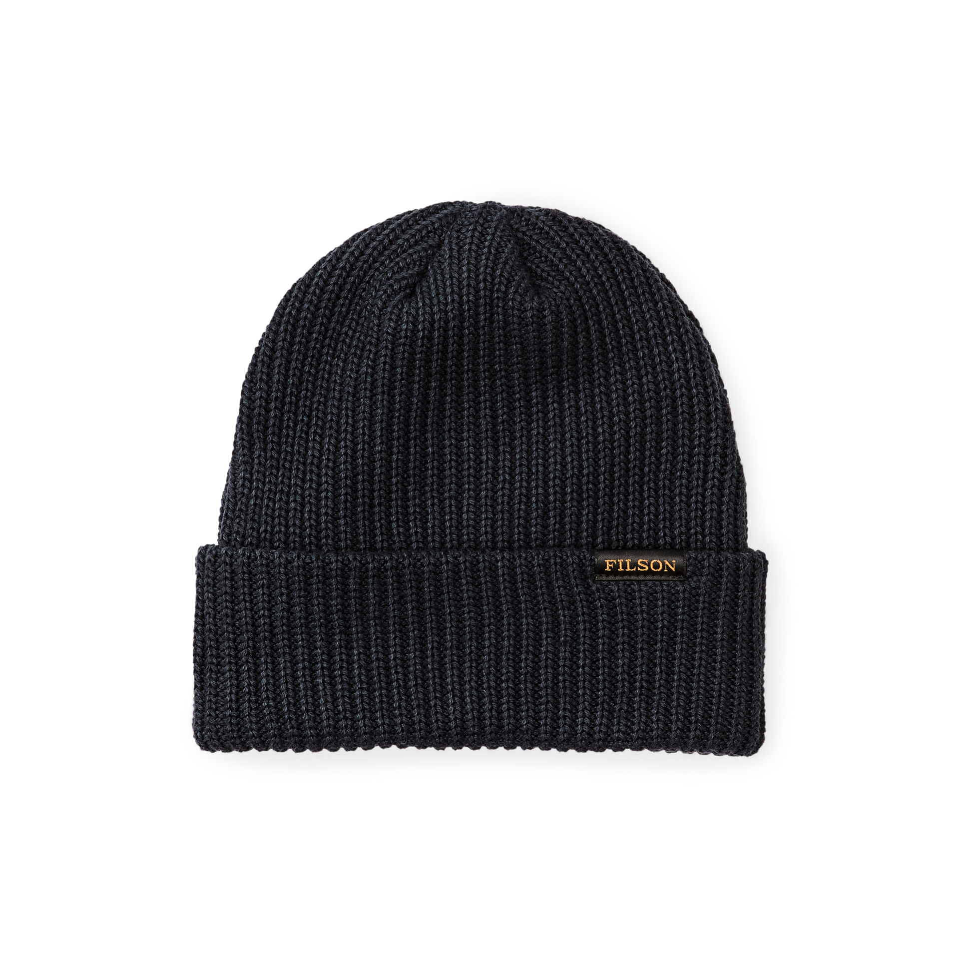 Front-facing image of the Filson Cotton Watch Cap - Navy