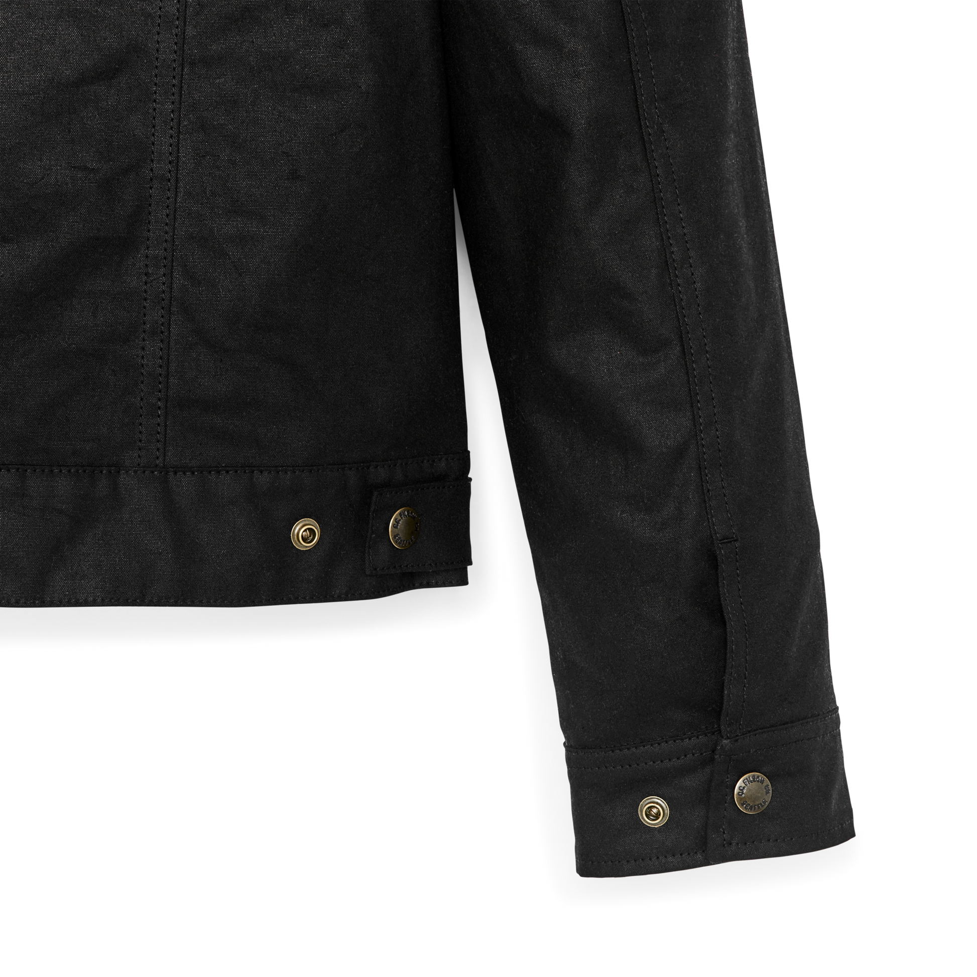 Alternate view of the Filson Women's Short Lined Cruiser Jacket - Black