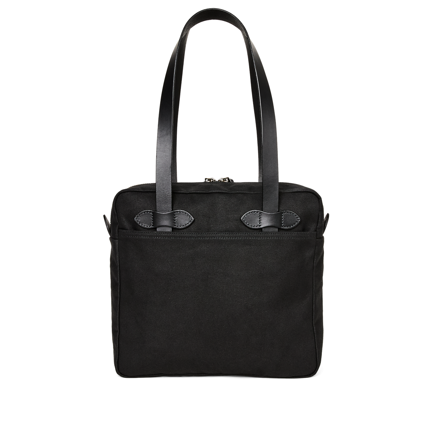 Alternate view of the Filson Rugged Twill Small Zipper Tote Bag - Black