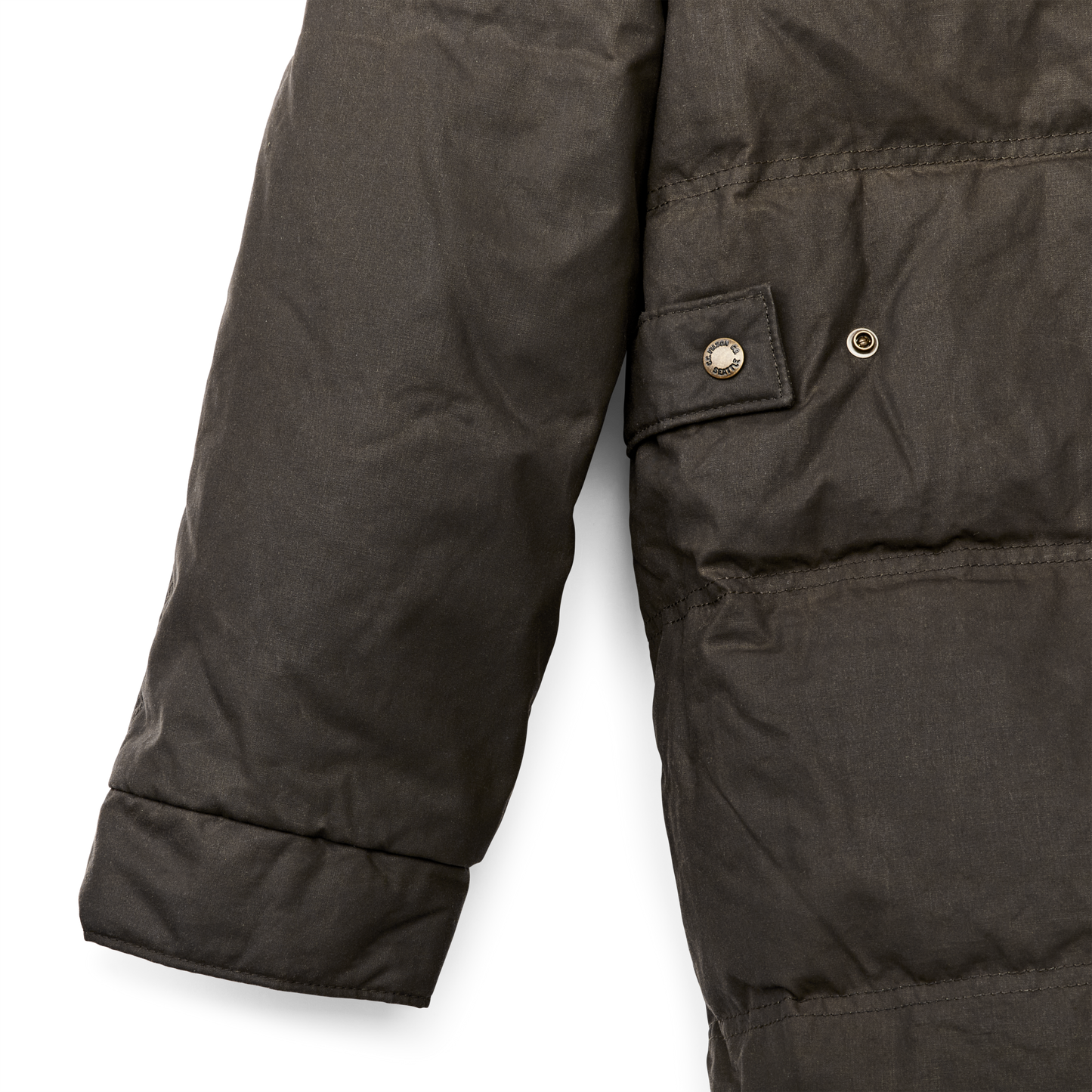 Alternate view of the Filson Down Cruiser Parka - Otter Green