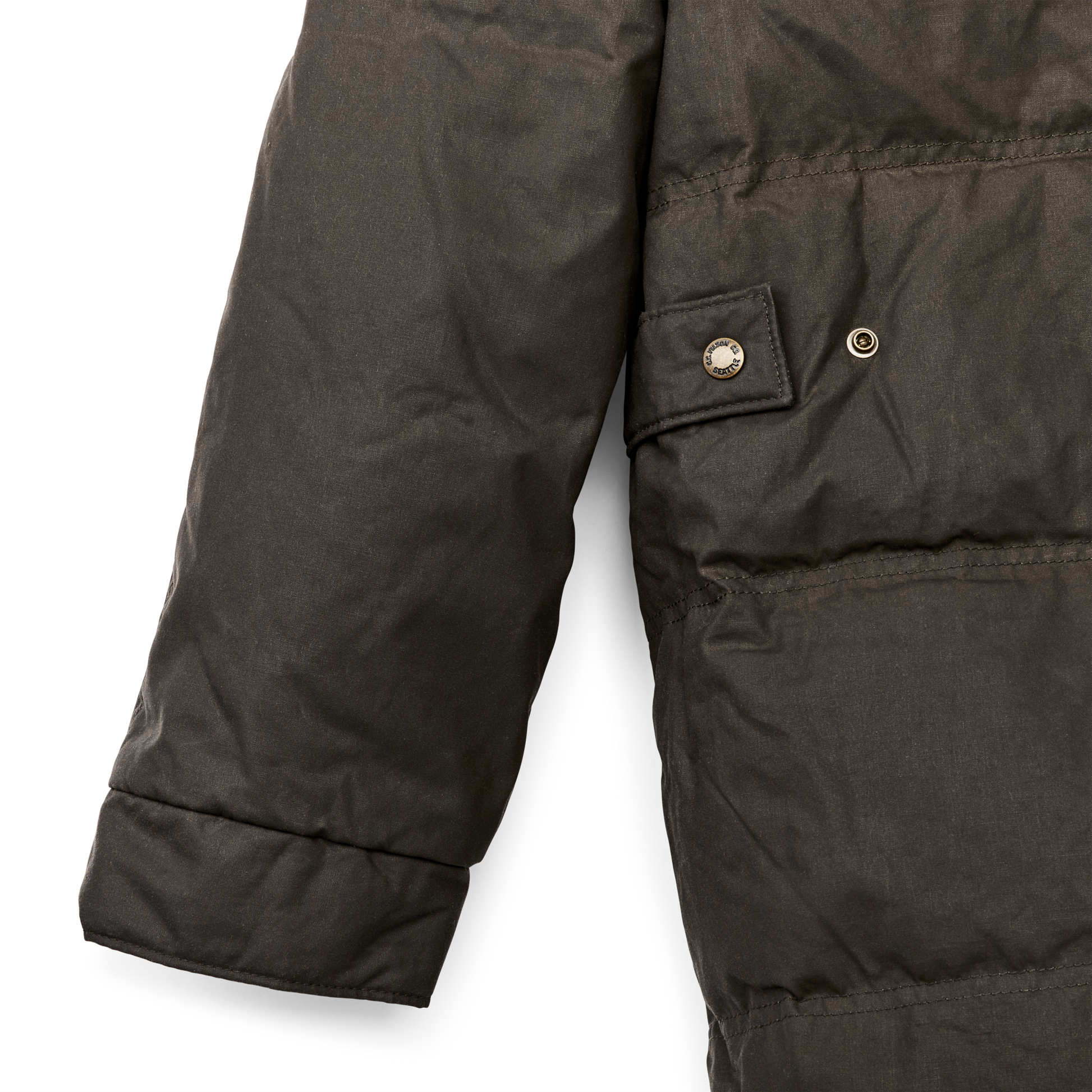 Alternate view of the Filson Down Cruiser Parka - Otter Green