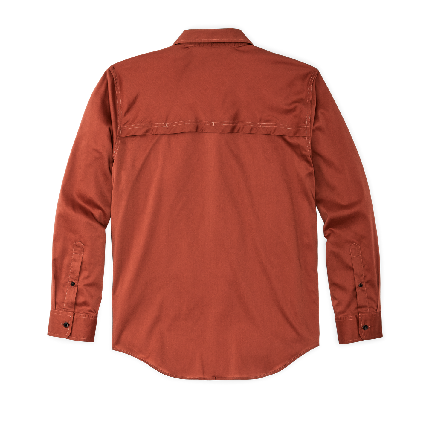 Alternate view of the Filson Twin Lakes Sport Shirt - Tanbark Red