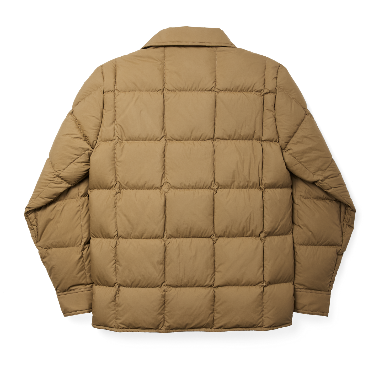 Alternate view of the Filson Lightweight Down Jac-shirt - Dark Tan