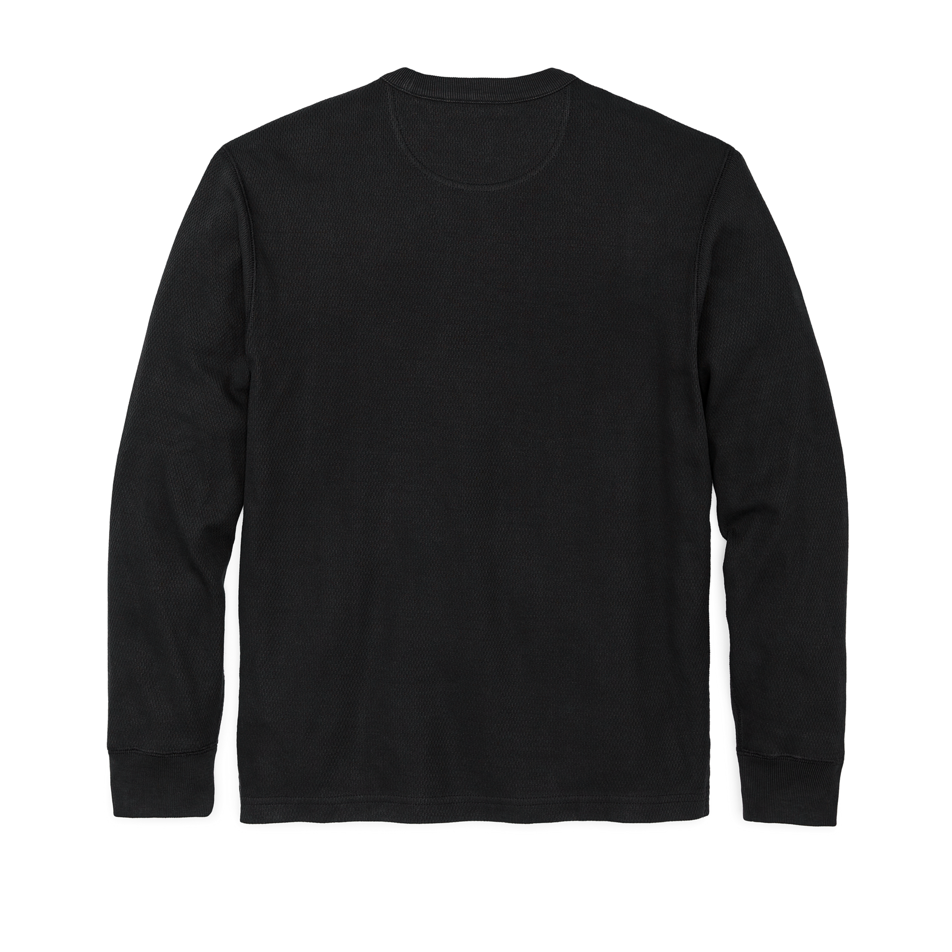 Alternate view of the Filson Waffle Knit Thermal Crewneck - Navy