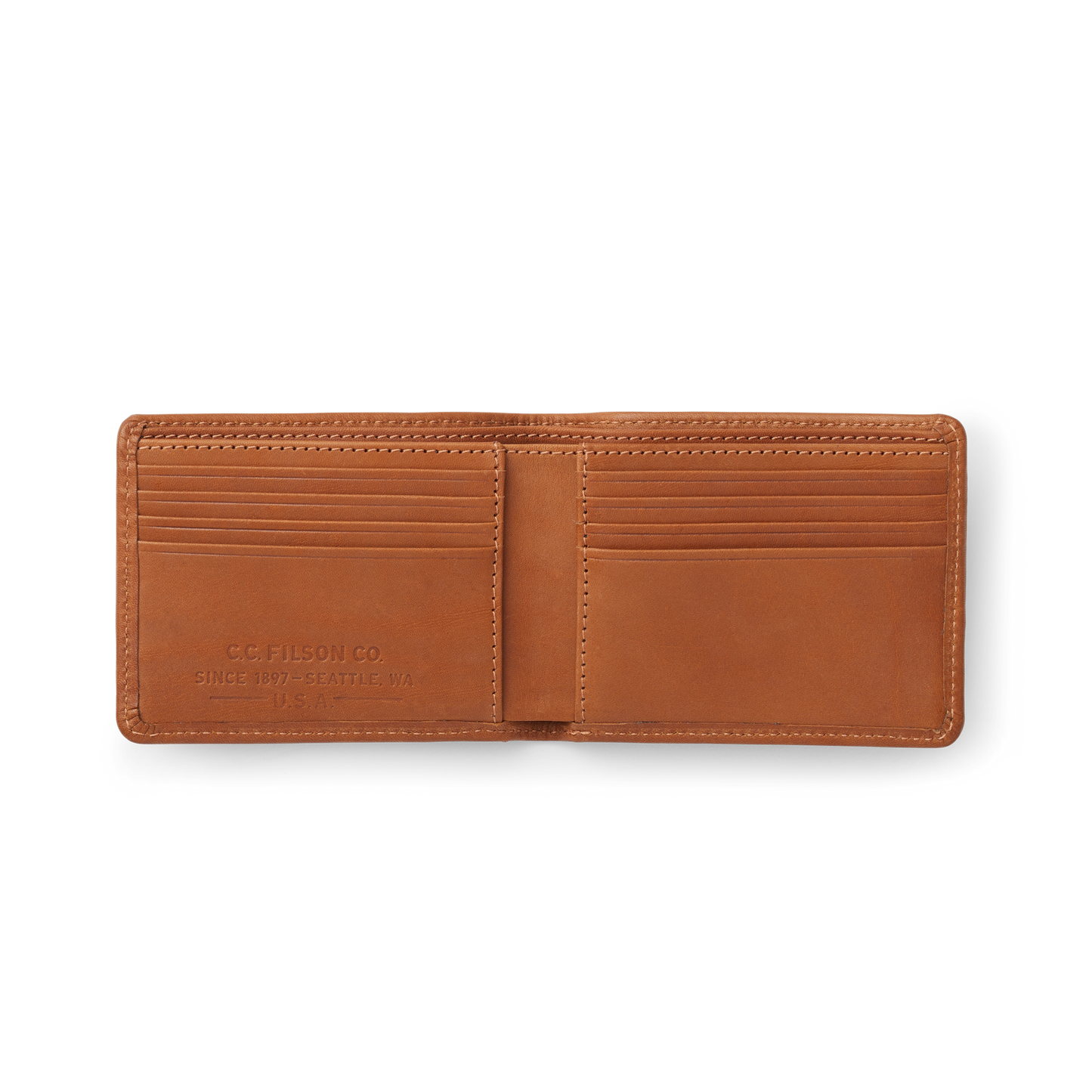 Alternate view of the Filson Rugged Twill Outfitter Wallet - Tan