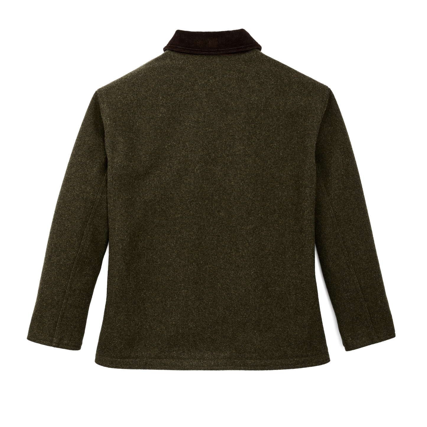 Alternate view of the Filson Women's Mackinaw Wool Barn Coat - Forset Green